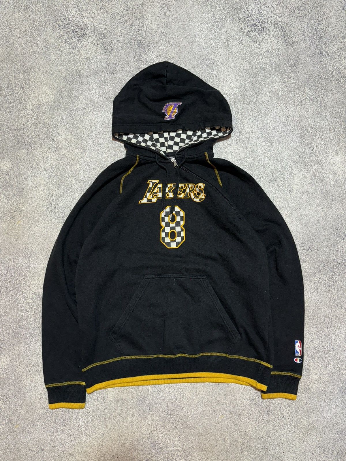 Champion × NBA × Nike Rare Champion Lakers NBA 8 Kobe Bryant Hoodie Size US M / EU 48-50 / 2 - 1 Thumbnail