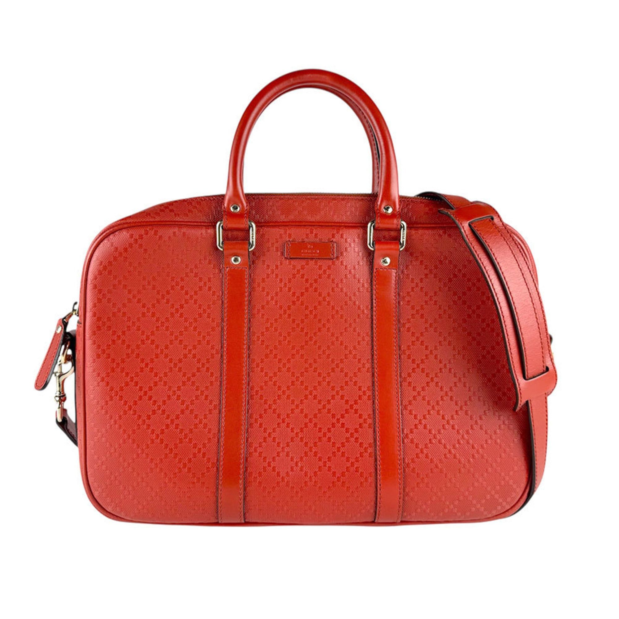 Gucci Gucci Diamante Leather Handbag Shoulder Bag in Orange, Men's, 344357 z8357 Size ONE SIZE - 1 Thumbnail