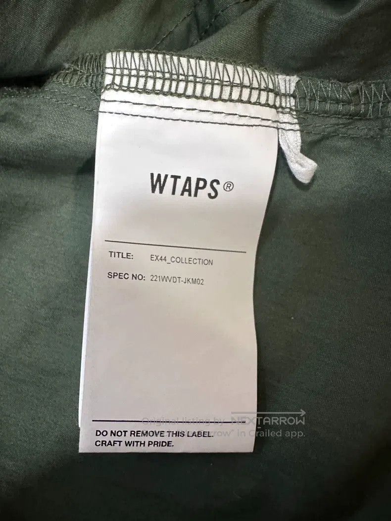 Wtaps Wtaps Classic Military Green Jacket Size US XL / EU 56 / 4 - 8 Thumbnail