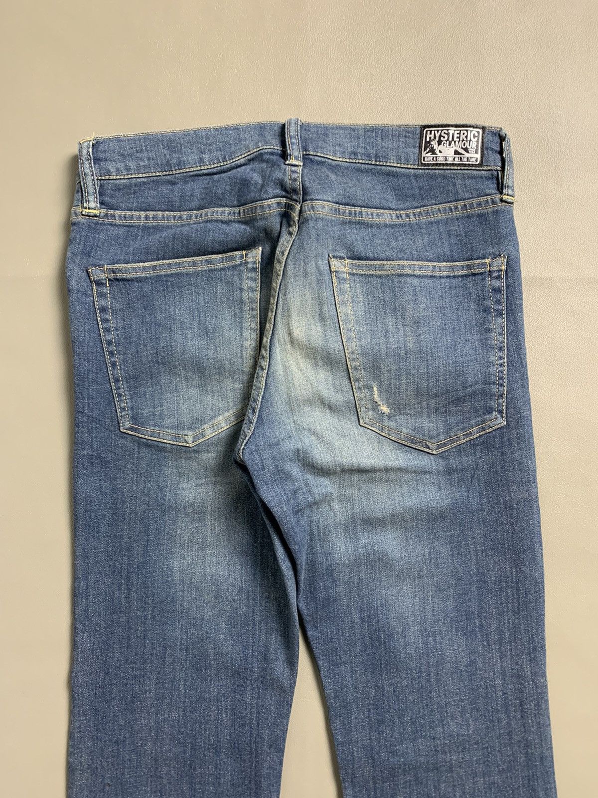 Hysteric Glamour × Japanese Brand × Vintage hysteric glamour ripped skiny jeans Size US 28 / EU 44 - 4 Thumbnail