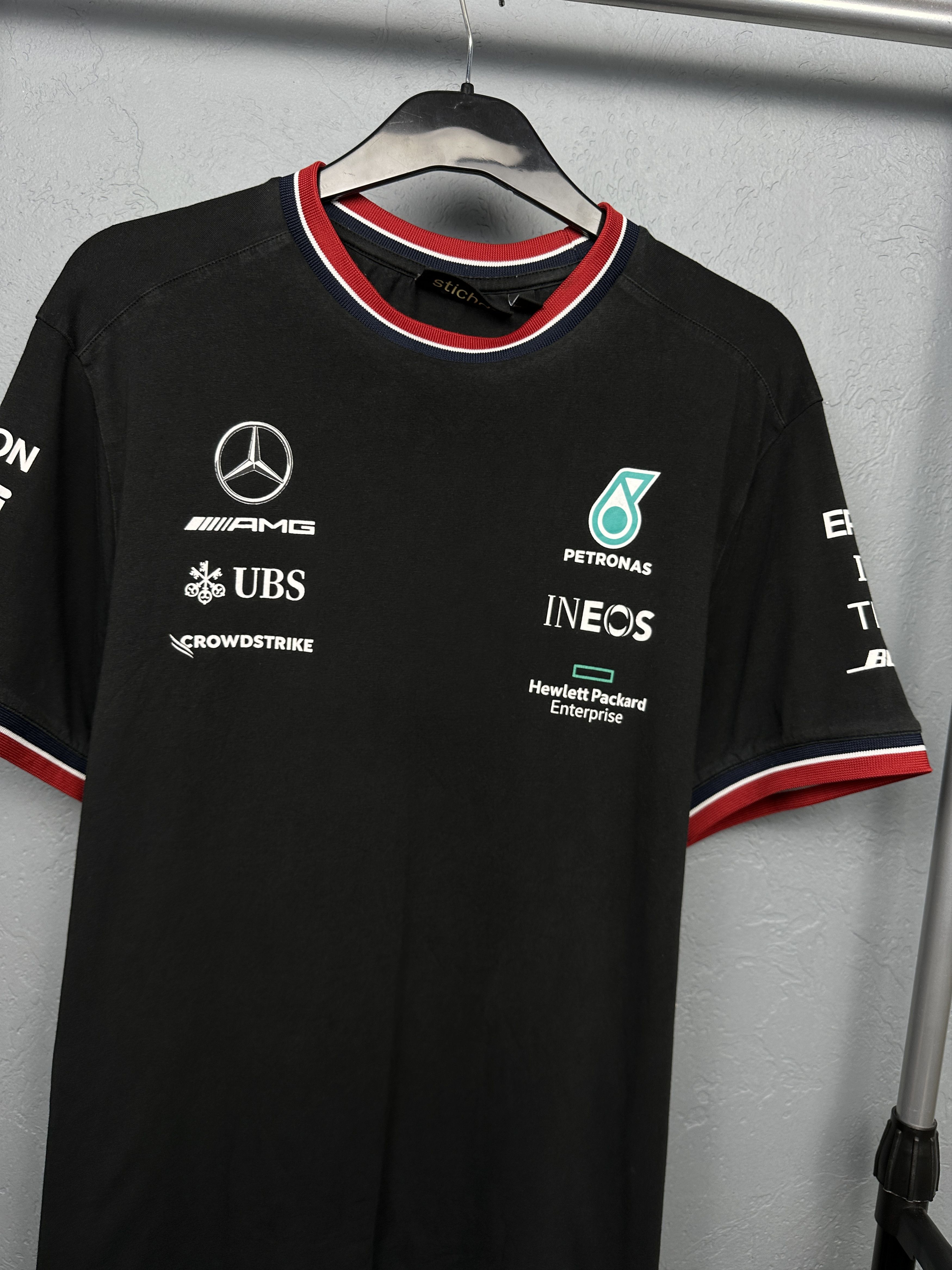 Mercedes-Benz Mercedes Benz AMG Petronas Team Mens T-Shirt Size US XL / EU 56 / 4 - 2 Thumbnail