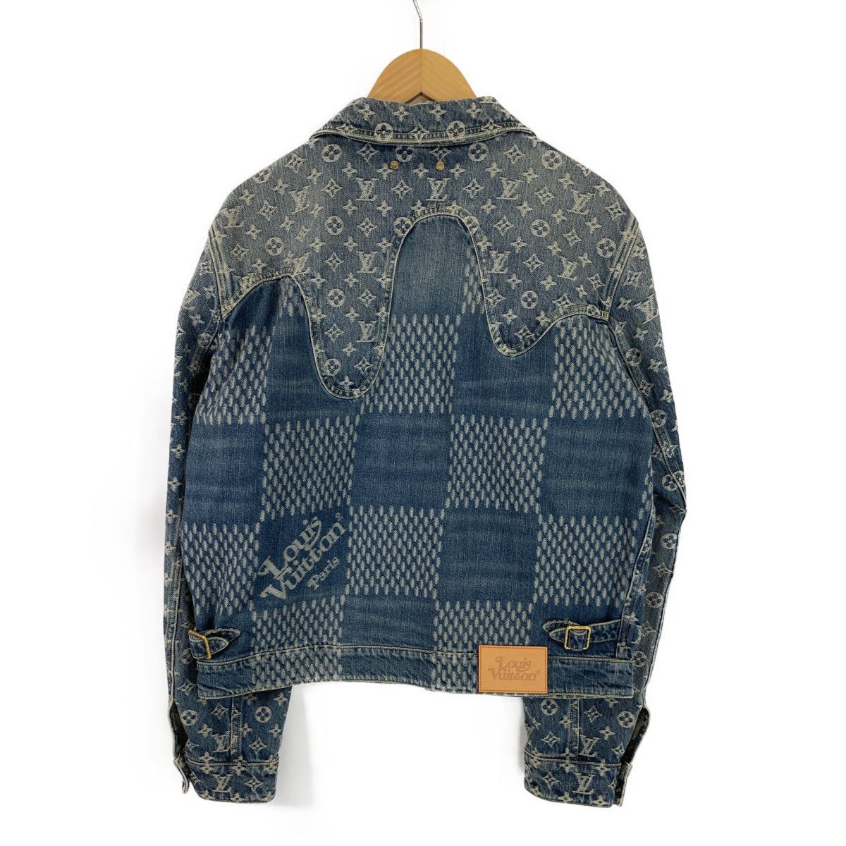 Louis Vuitton Louis Vuitton Wave Damier Denim Jacket Size US M / EU 48-50 / 2 - 6 Thumbnail