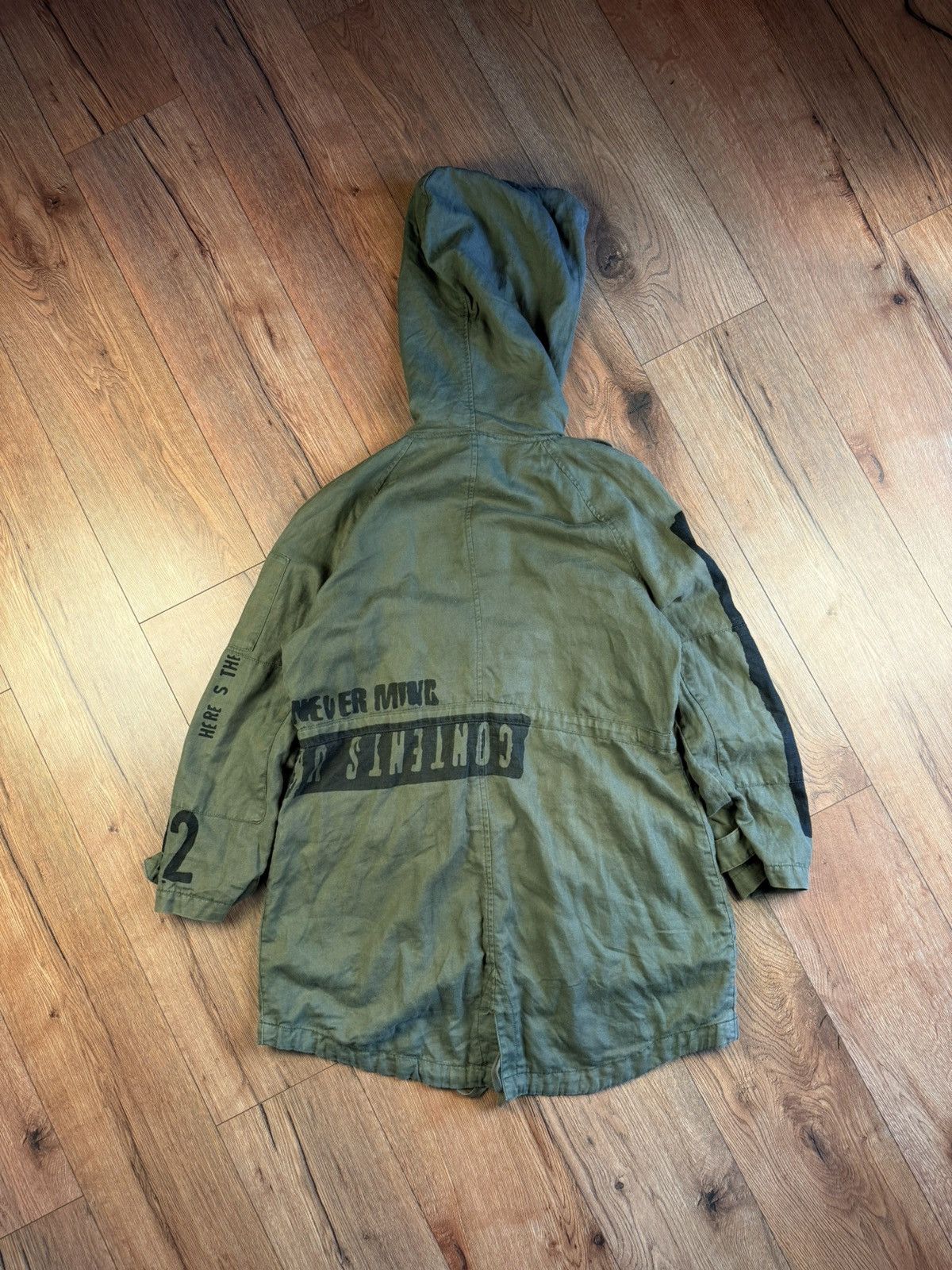 True Religion True Religion Womens Military Parka Green Jacket L Size L / US 10 / IT 46 - 2 Thumbnail