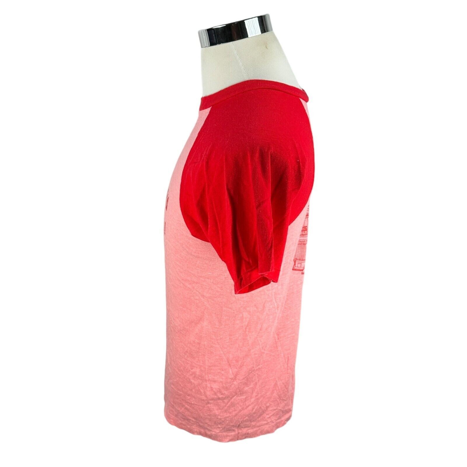 The Unbranded Brand Vintage Mayo Spruce Computing T-Shirt Mens Large Red Pink Size US L / EU 52-54 / 3 - 3 Thumbnail