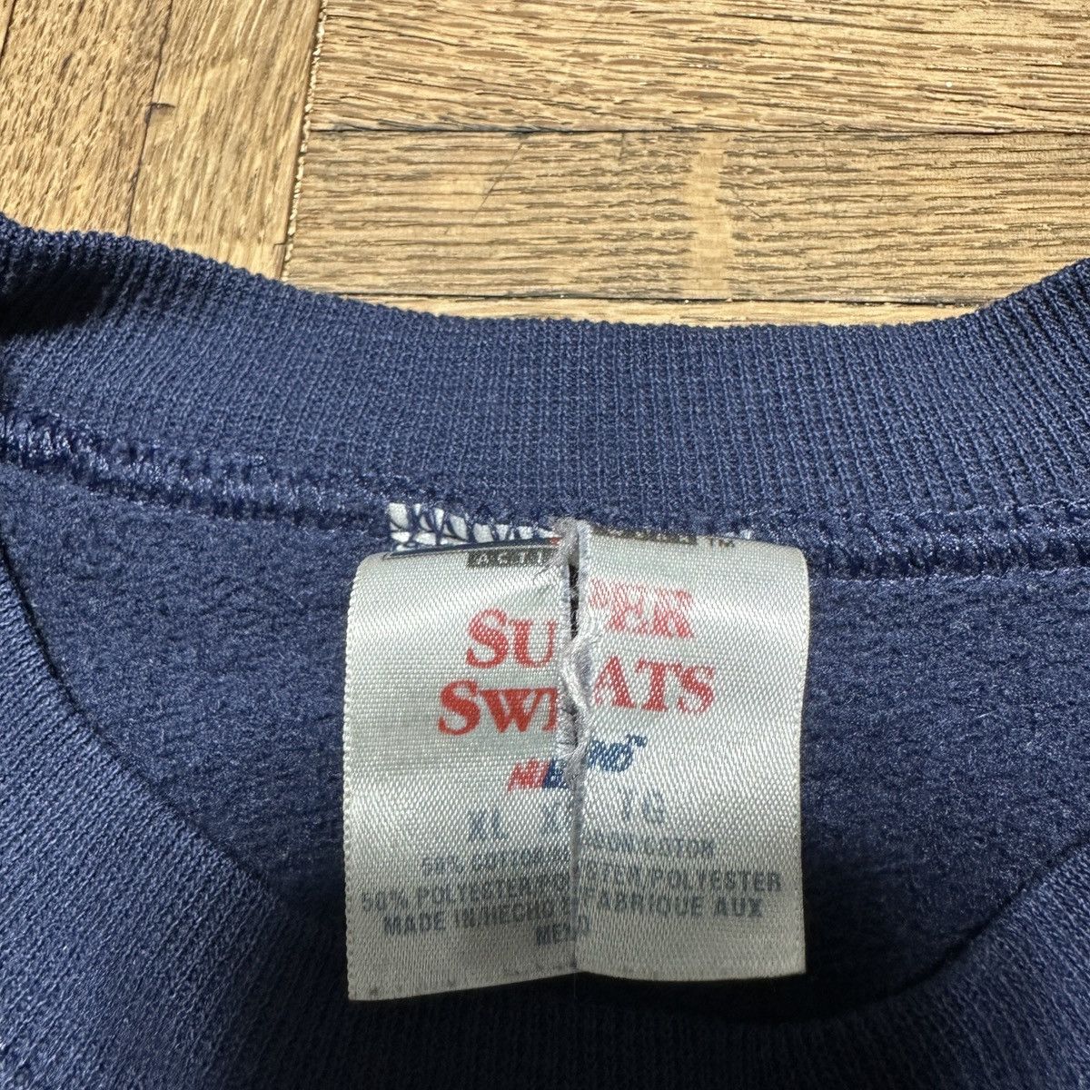 Jerzees × Vintage Vintage New York sweatshirt Size US XL / EU 56 / 4 - 4 Thumbnail
