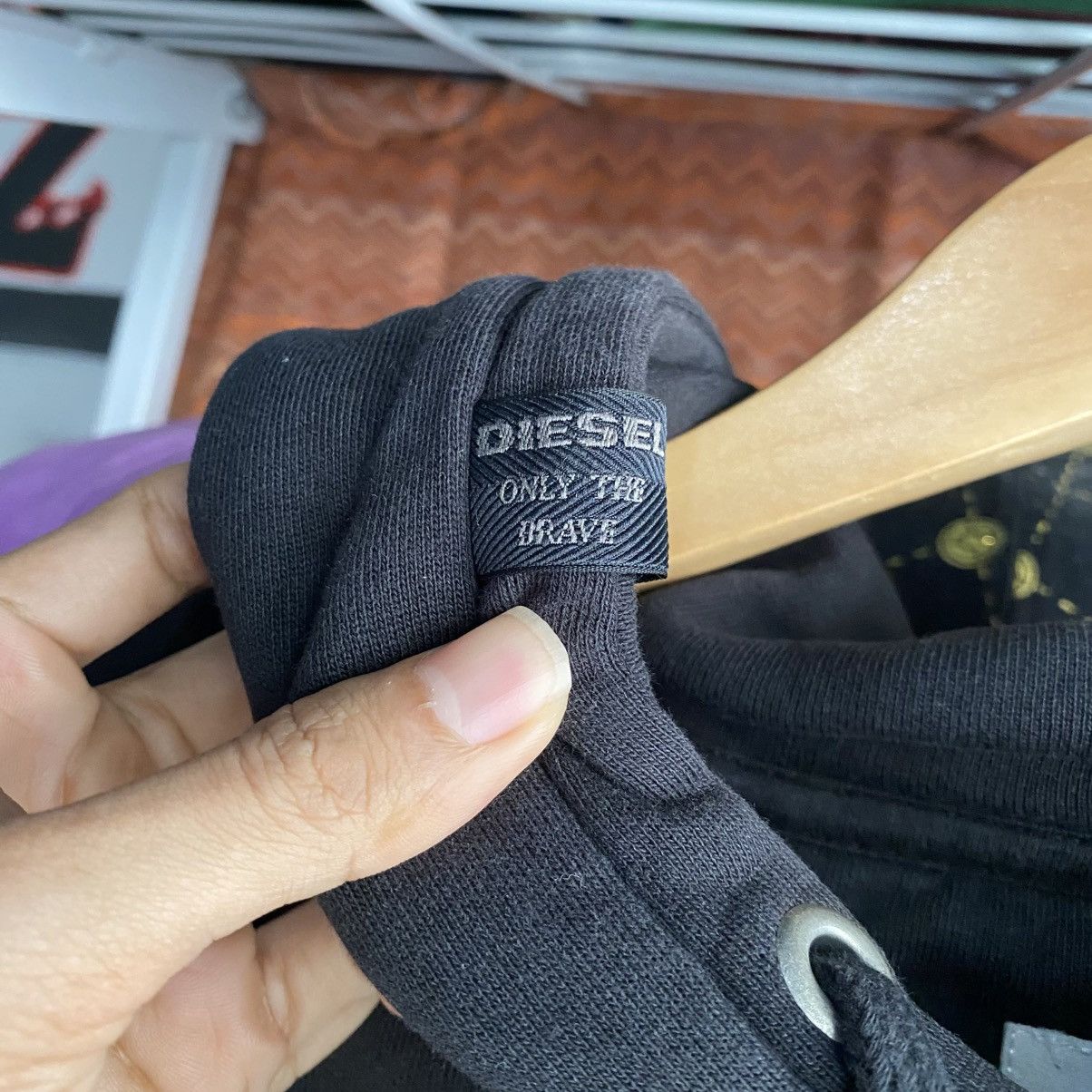 Diesel DIESEL ONLY THE BRAVE VINTAGE HOODIE Size US M / EU 48-50 / 2 - 8 Thumbnail