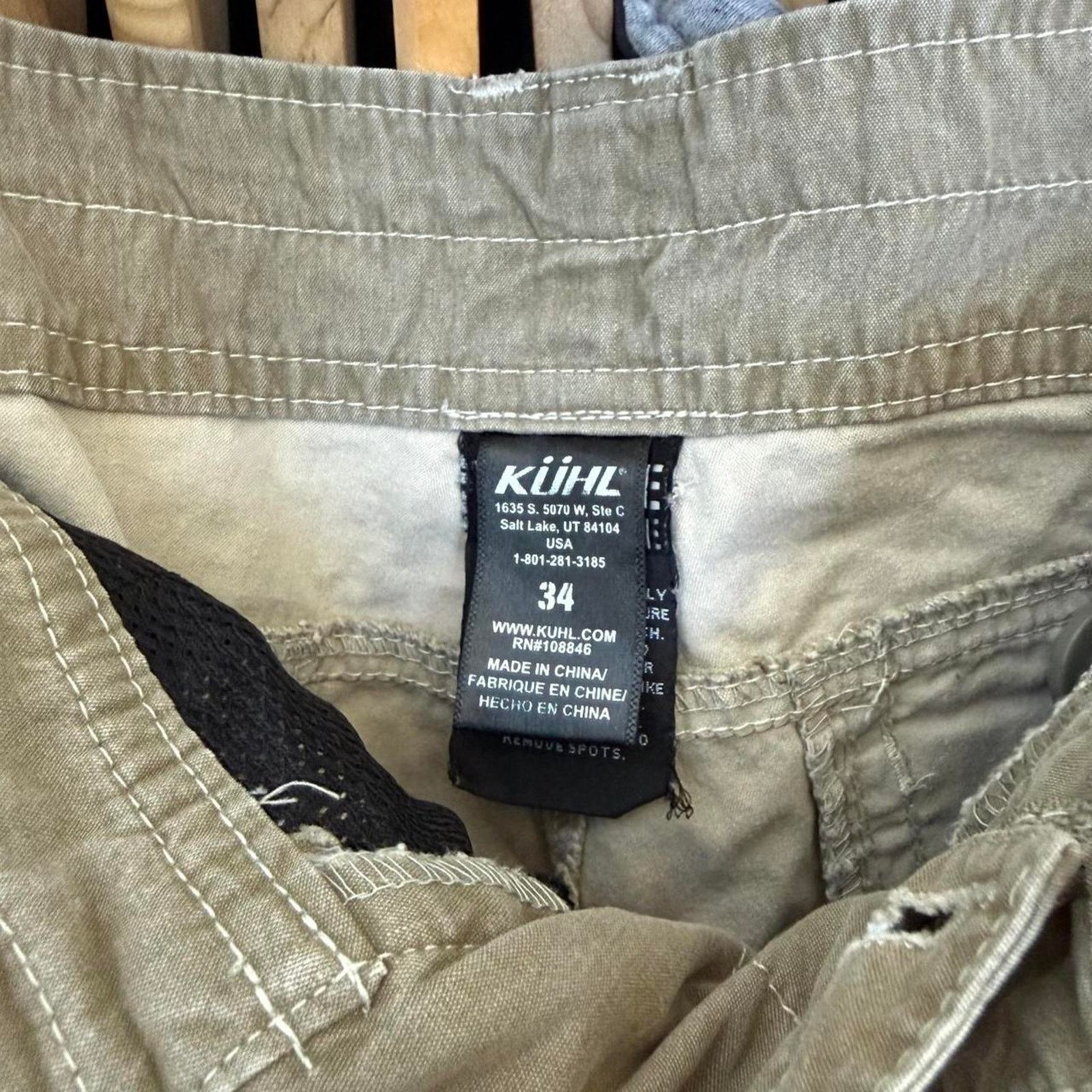 Kuhl Kühl Super Nice Baggy Hiking Shorts in Faded Tan Size US 34 / EU 50 - 7 Thumbnail