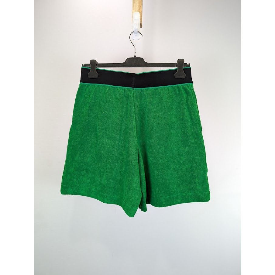 Bottega Veneta o1rshd1 Medium Weight Towelling Jersey Shorts in Parakeet Size US 32 / EU 48 - 10 Thumbnail