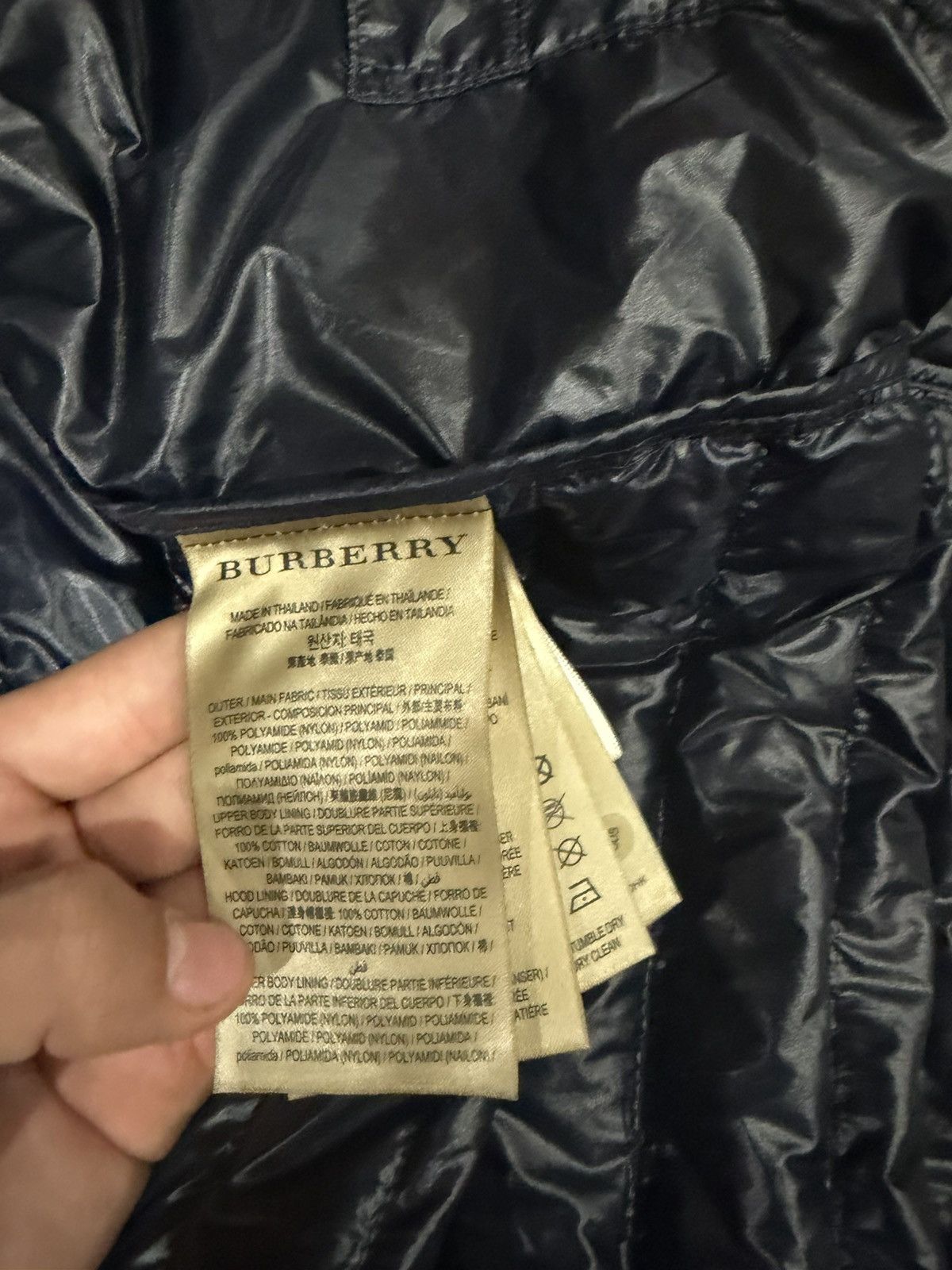 Burberry VINTAGE TWO TONE BURBERRY PUFFER GRAIL Size US M / EU 48-50 / 2 - 8 Thumbnail