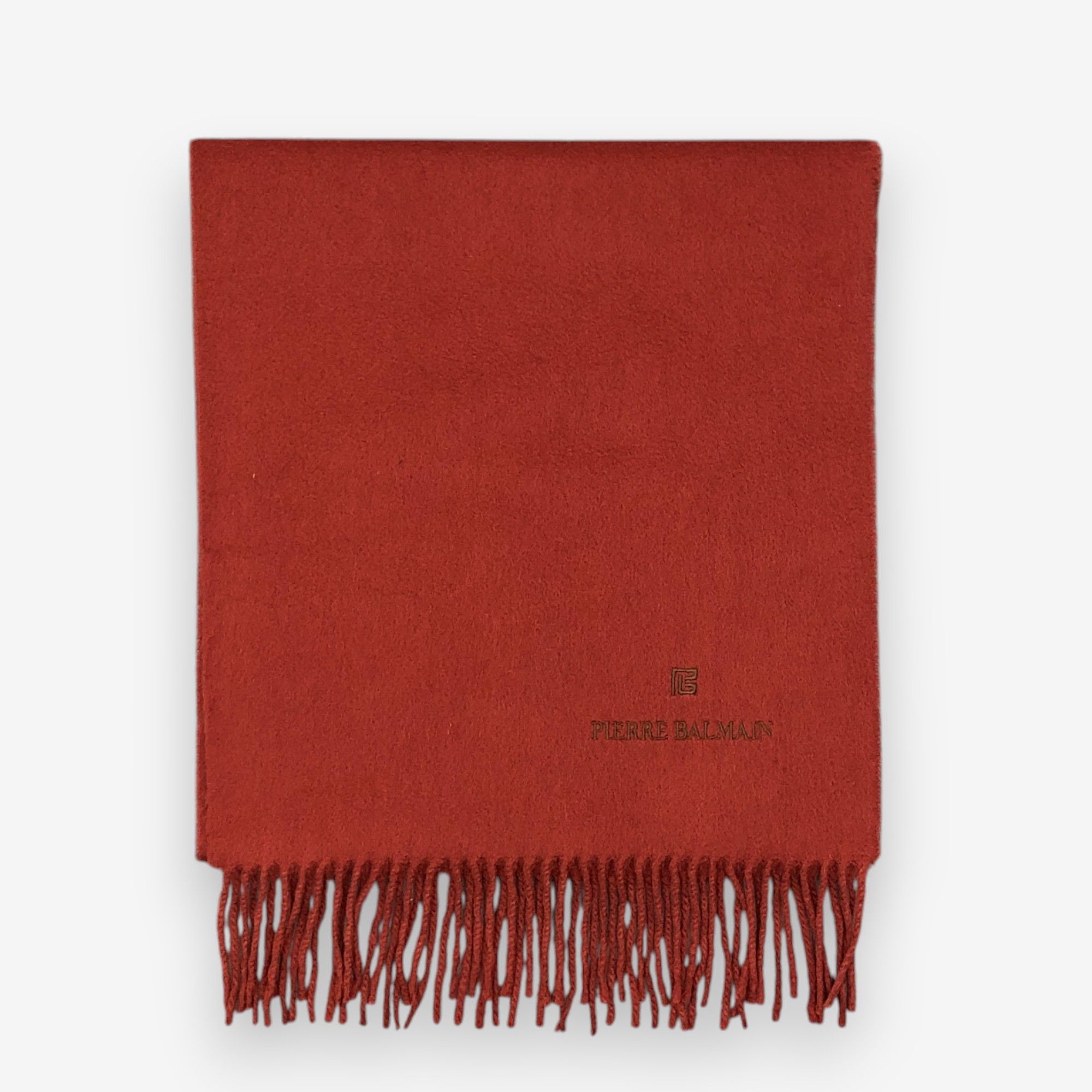 Pierre Balmain Vintage Pierre Balmain Scarf Muffler Wool Winter Scarves Size ONE SIZE - 2 Thumbnail