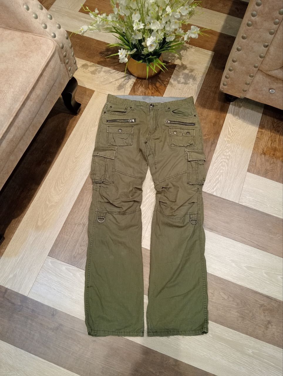 Japanese Brand JAPANESE EDGE RUPERT MULTIPOCKET CARGO PANTS Size US 32 / EU 48 - 1 Thumbnail