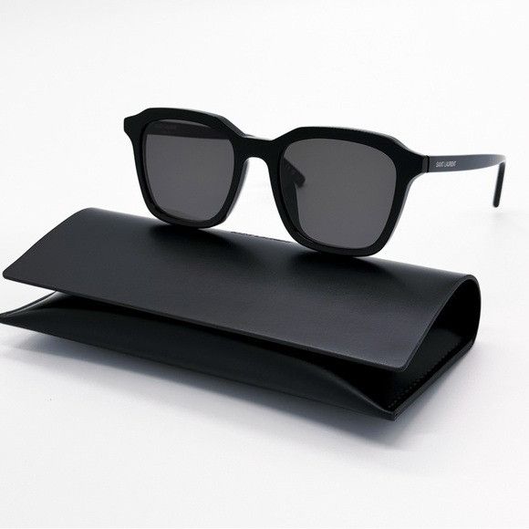 NEW SAINT LAURENT SL457 001 UNISEX BLACK SUNGLASSES SAINT LAURENT SL 457 Saint Laurent Black SL 457 Sunglasses Saint Laurent main image 3