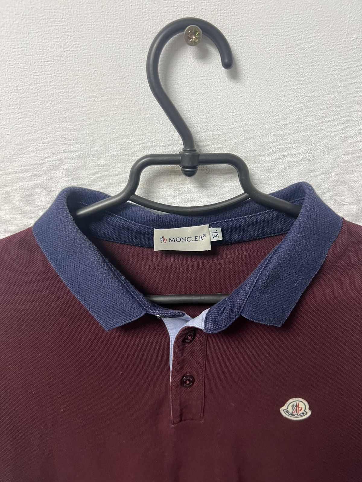 Moncler Moncler Polo Shirt Size US XL / EU 56 / 4 - 4 Thumbnail