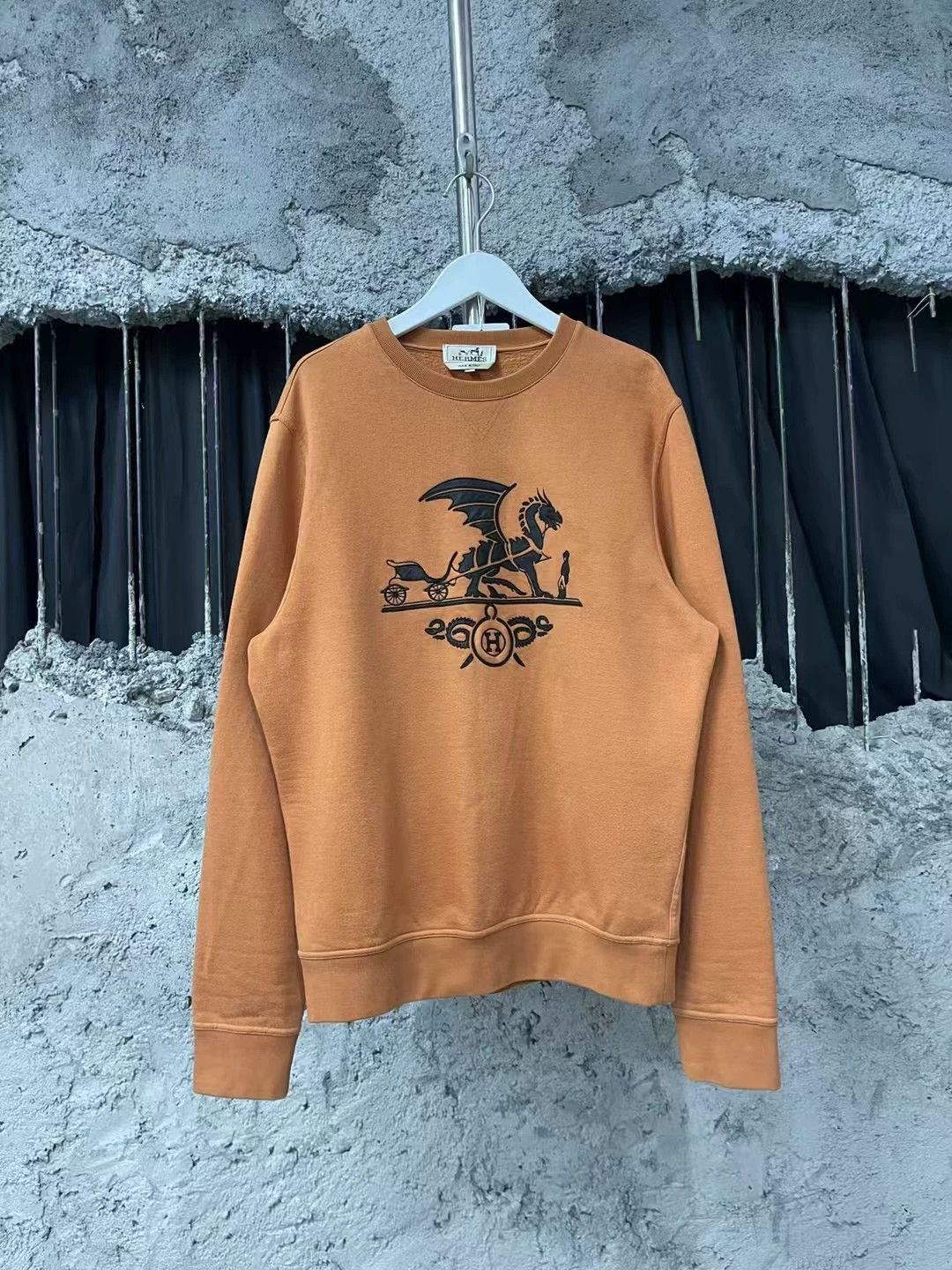 Hermes Hermes Colorblock Sweatshirt M - dmc Size US M / EU 48-50 / 2 - 1 Thumbnail
