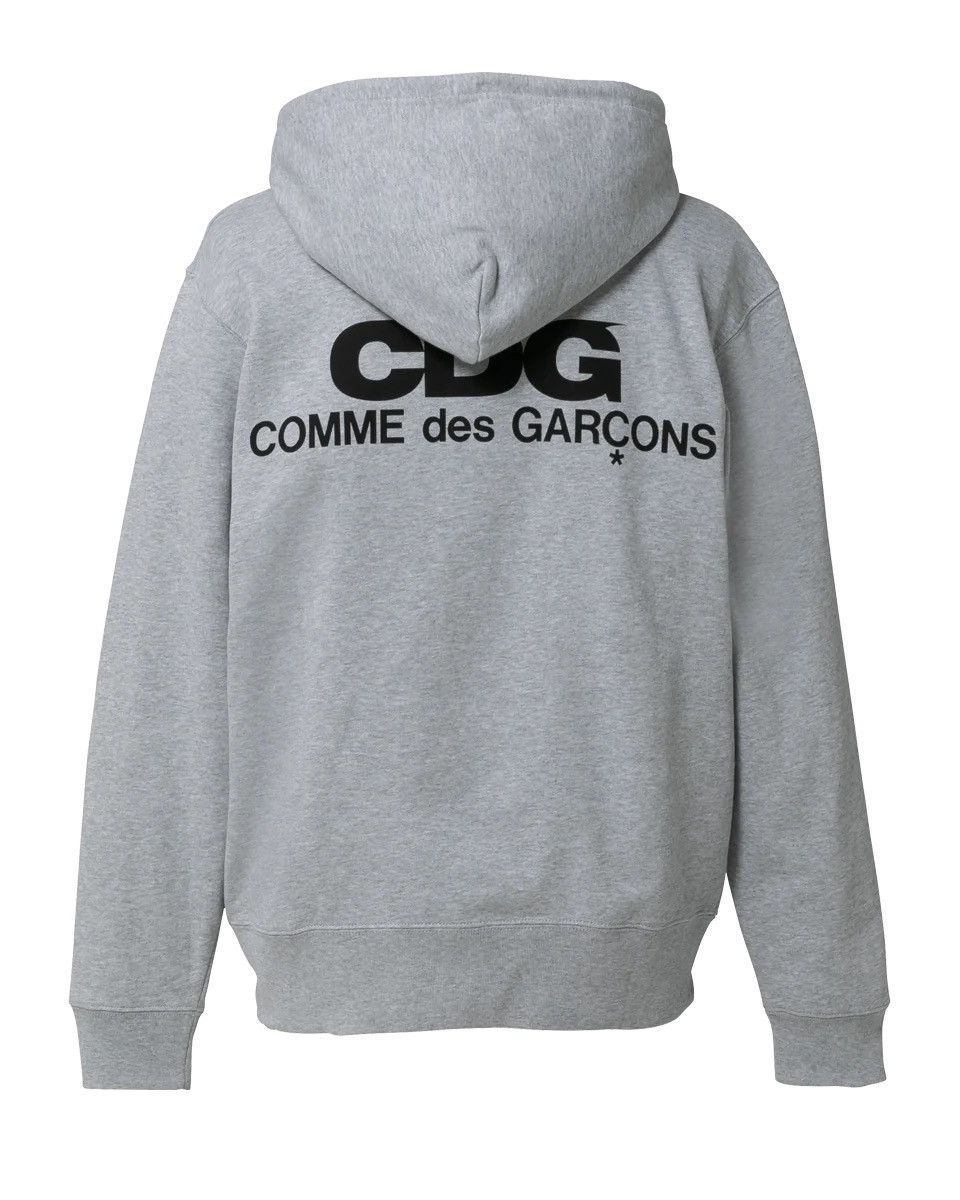 Logo FW24 1) print COMME des GARCONS パーカー・フーディ hoodie (HNT105