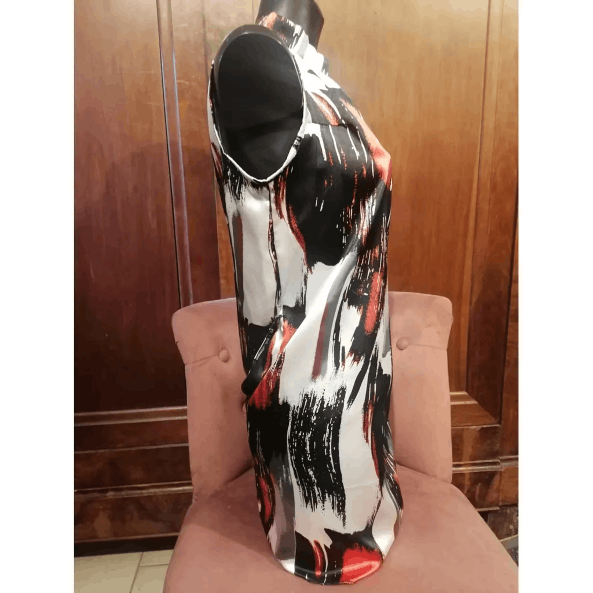 Other Abstract Brushstroke Sleeveless Top – Made in Italy Size M / US 6-8 / IT 42-44 - 1 Thumbnail