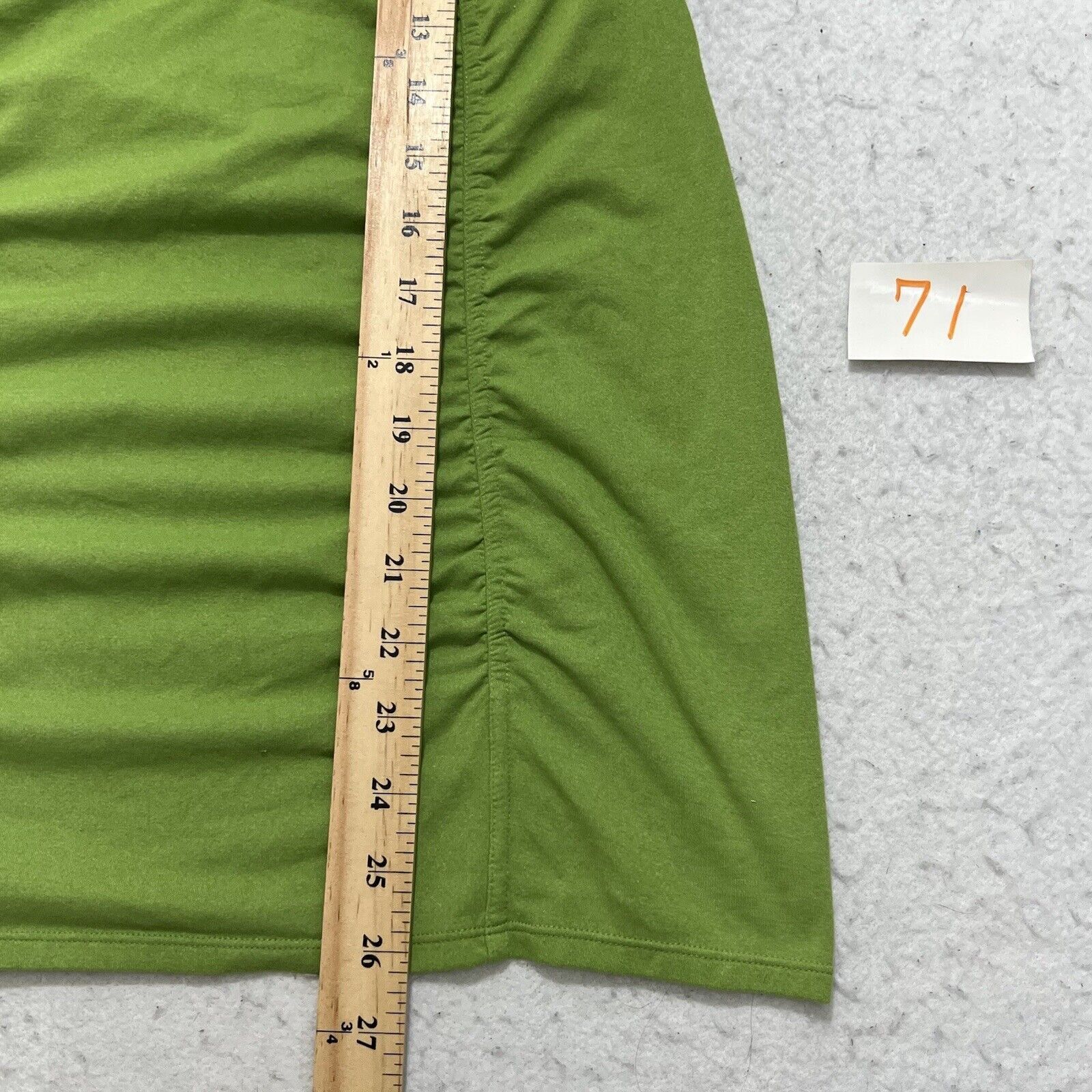 Gap Athleta Crossback Athletic Tank Top Green + Gray Logo Shirt Size S / US 4 / IT 40 - 6 Thumbnail