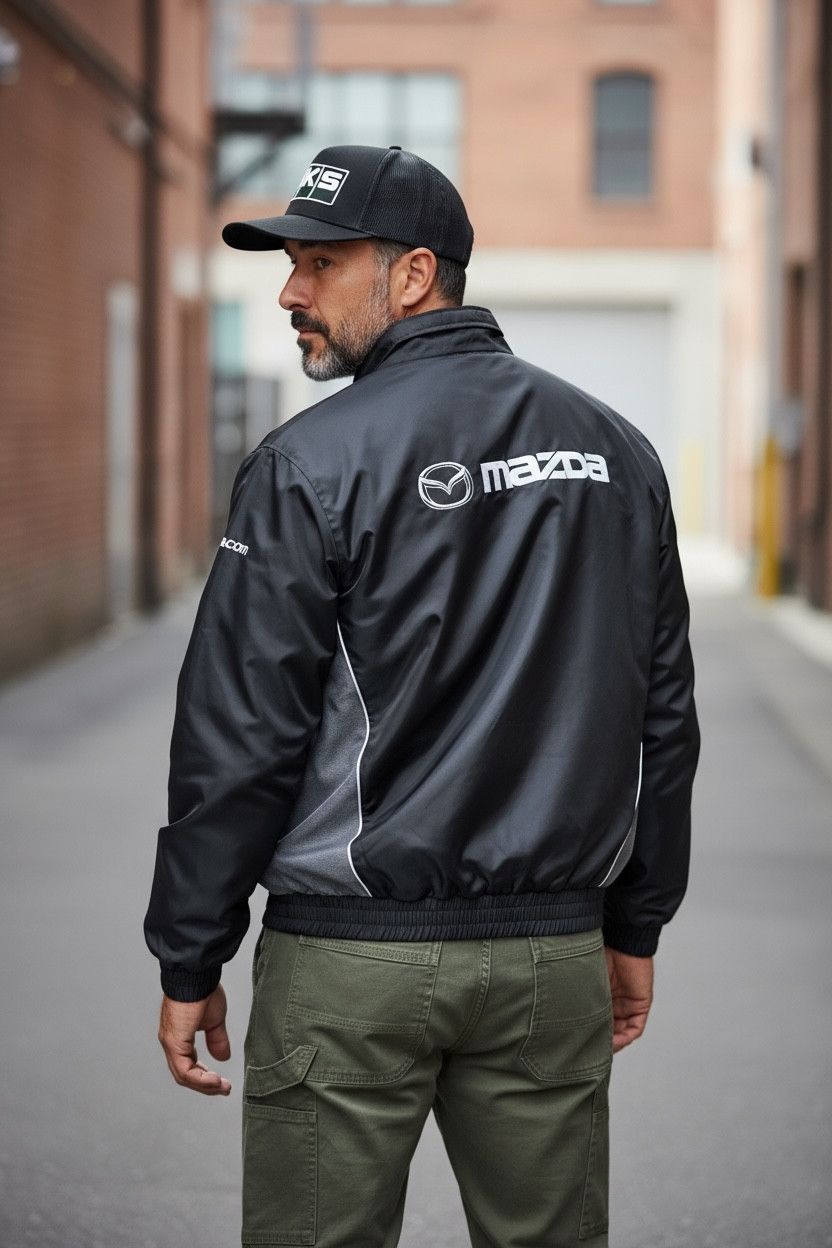 Racer Worldwide Mazda Zoom-Zoom JDM Racing Worker Jacket Japan Promo Size US L / EU 52-54 / 3 - 2 Thumbnail