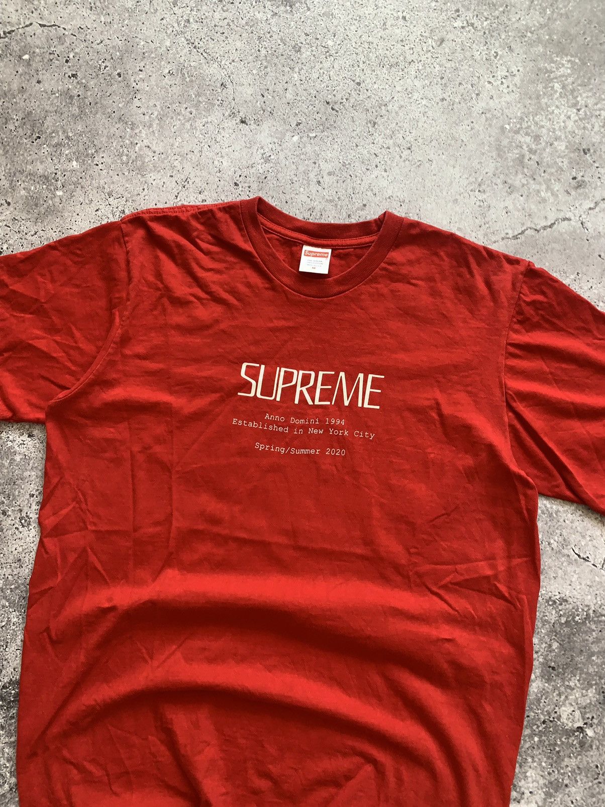 Supreme 🔥SUPREME ANNO DOMINI T-SHIRT TEE Size US M / EU 48-50 / 2 - 2 Thumbnail