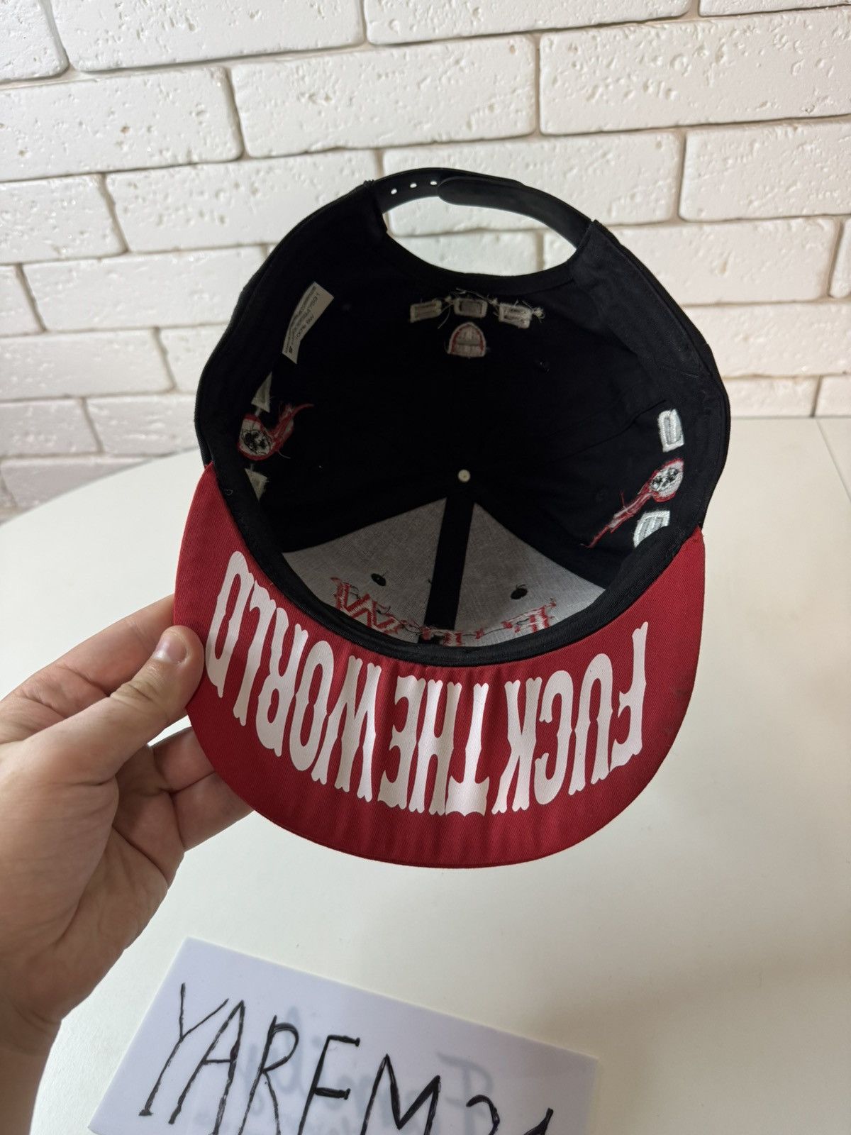 Other Fuck The World cap hat Size ONE SIZE - 6 Thumbnail