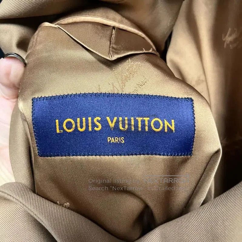 Louis Vuitton Louis Vuitton Khaki Cotton Men's Outerwear . Size US XL / EU 56 / 4 - 5 Thumbnail