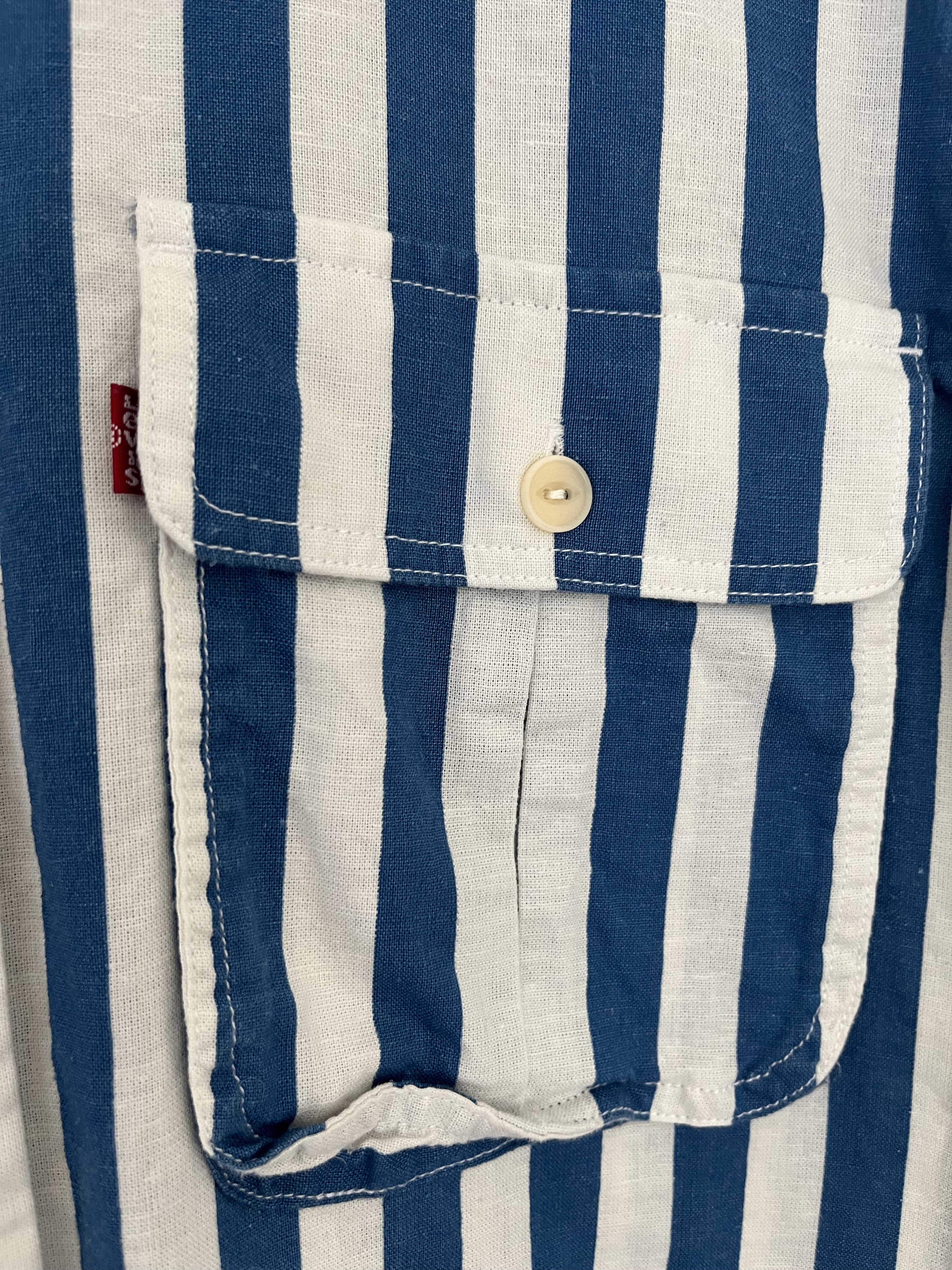 Levi's Vintage Clothing Levis Vintage Striped Button Down Shirt Size US M / EU 48-50 / 2 - 3 Thumbnail