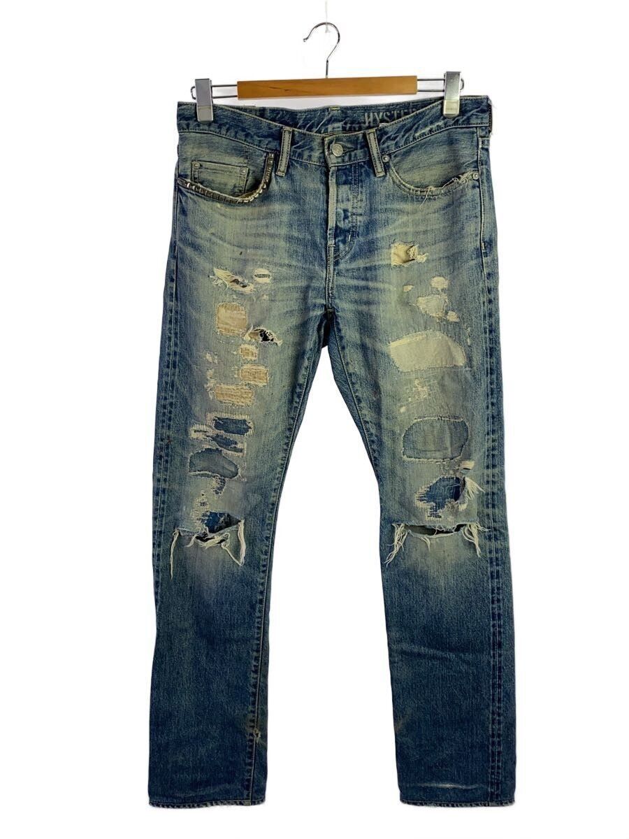 Hysteric Glamour Studded Distressed Jeans Size US 32 / EU 48 - 1 Thumbnail