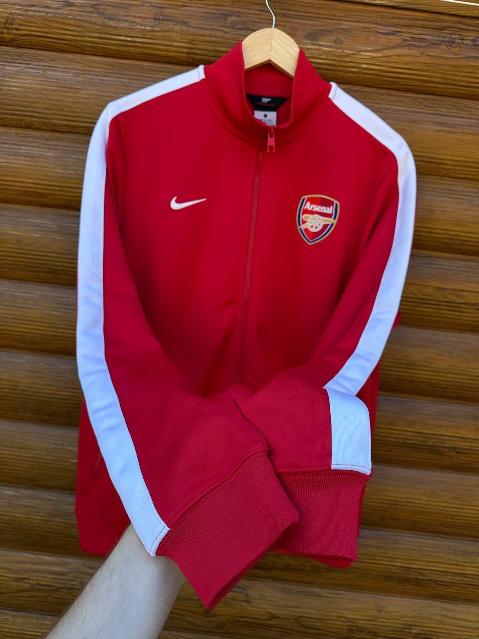 Nike ARSENAL FC FOOTBALL SOCCER TRACK JACKET NIKE Size US L / EU 52-54 / 3 - 4 Thumbnail