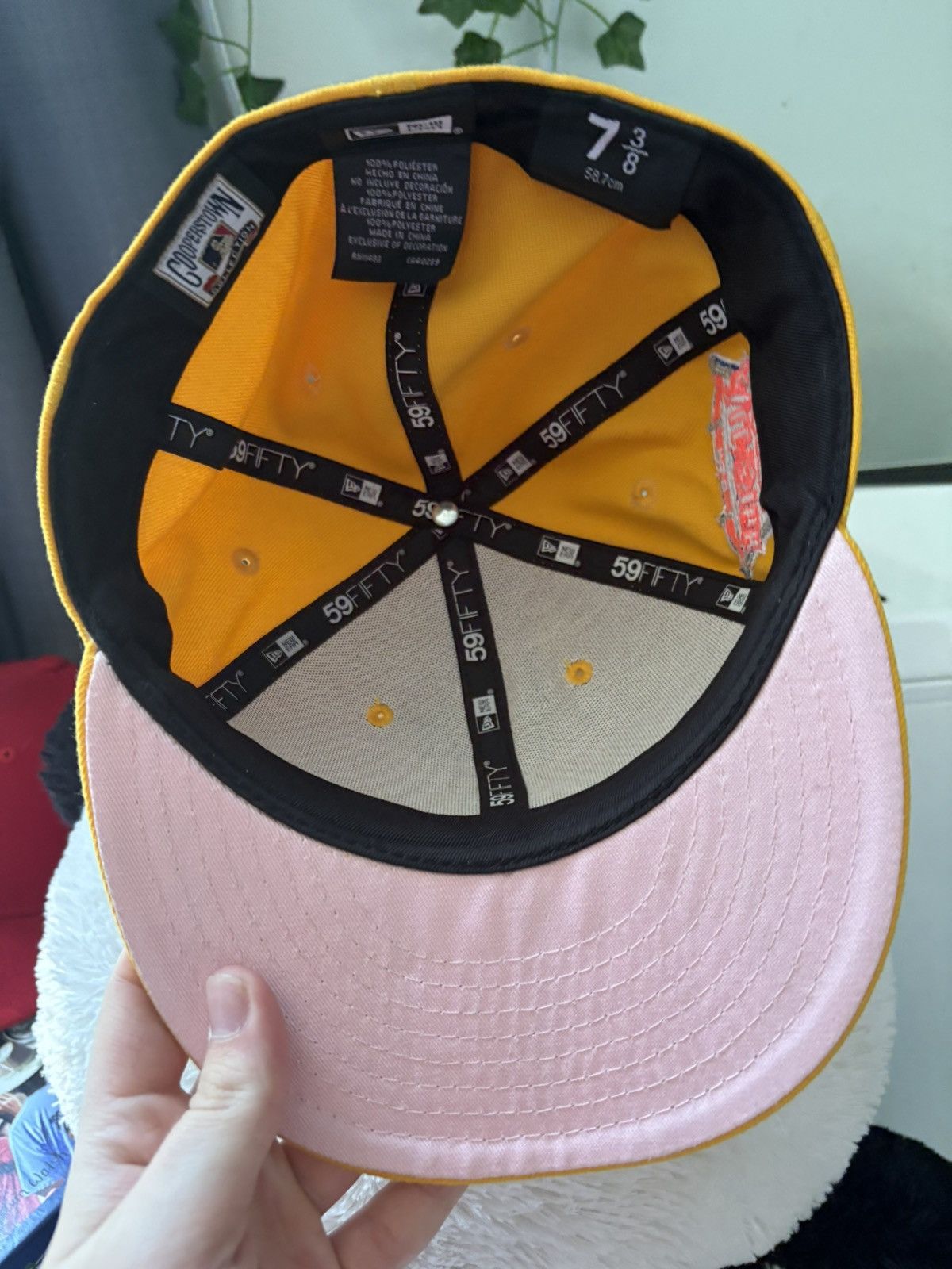 New Era Vintage pink lemonade Seattle Mariners Fitted Size ONE SIZE - 2 Thumbnail