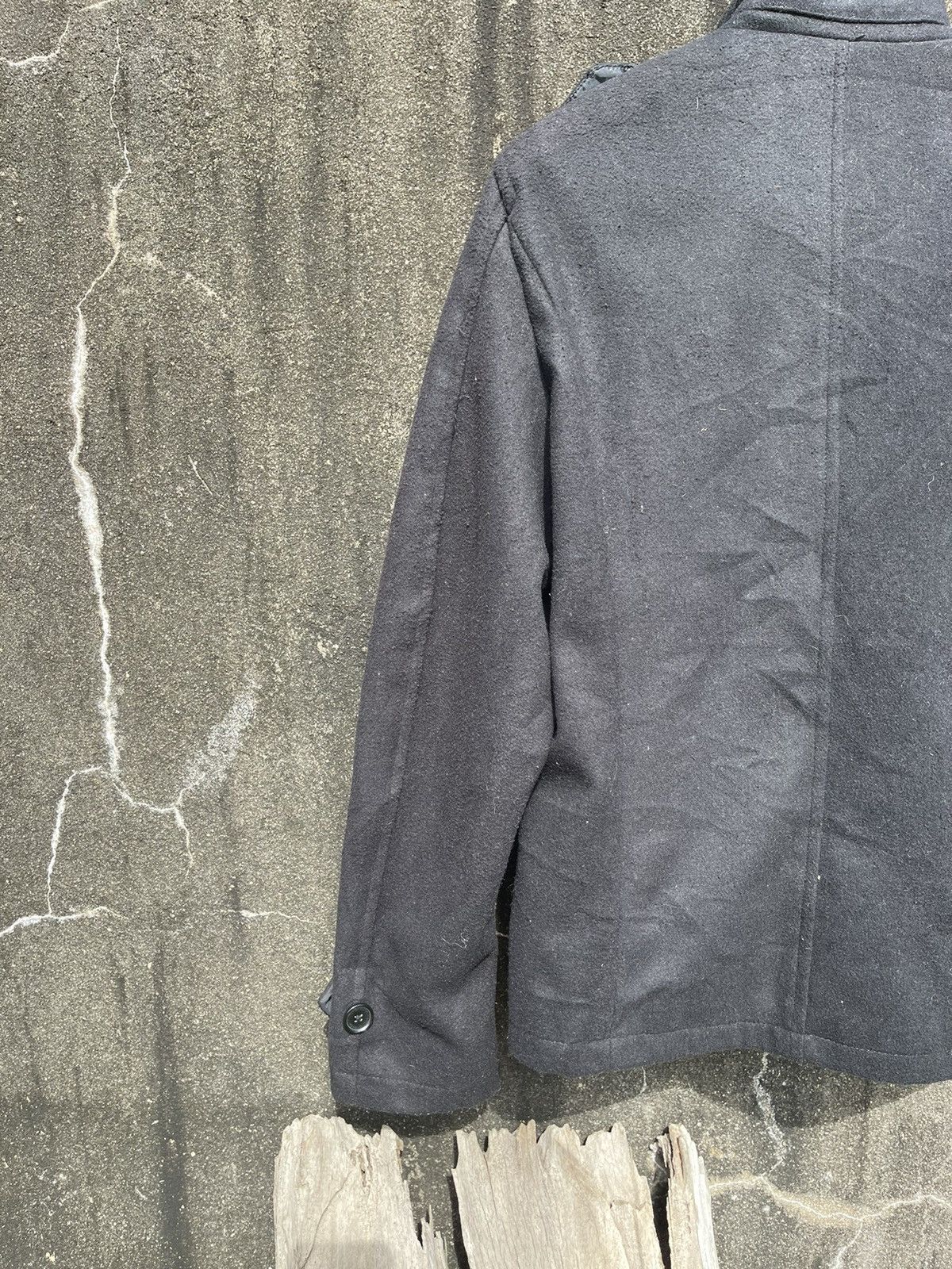 Designer In the Attic Double-Breasted Wool Peacoat Size US S / EU 44-46 / 1 - 15 Thumbnail