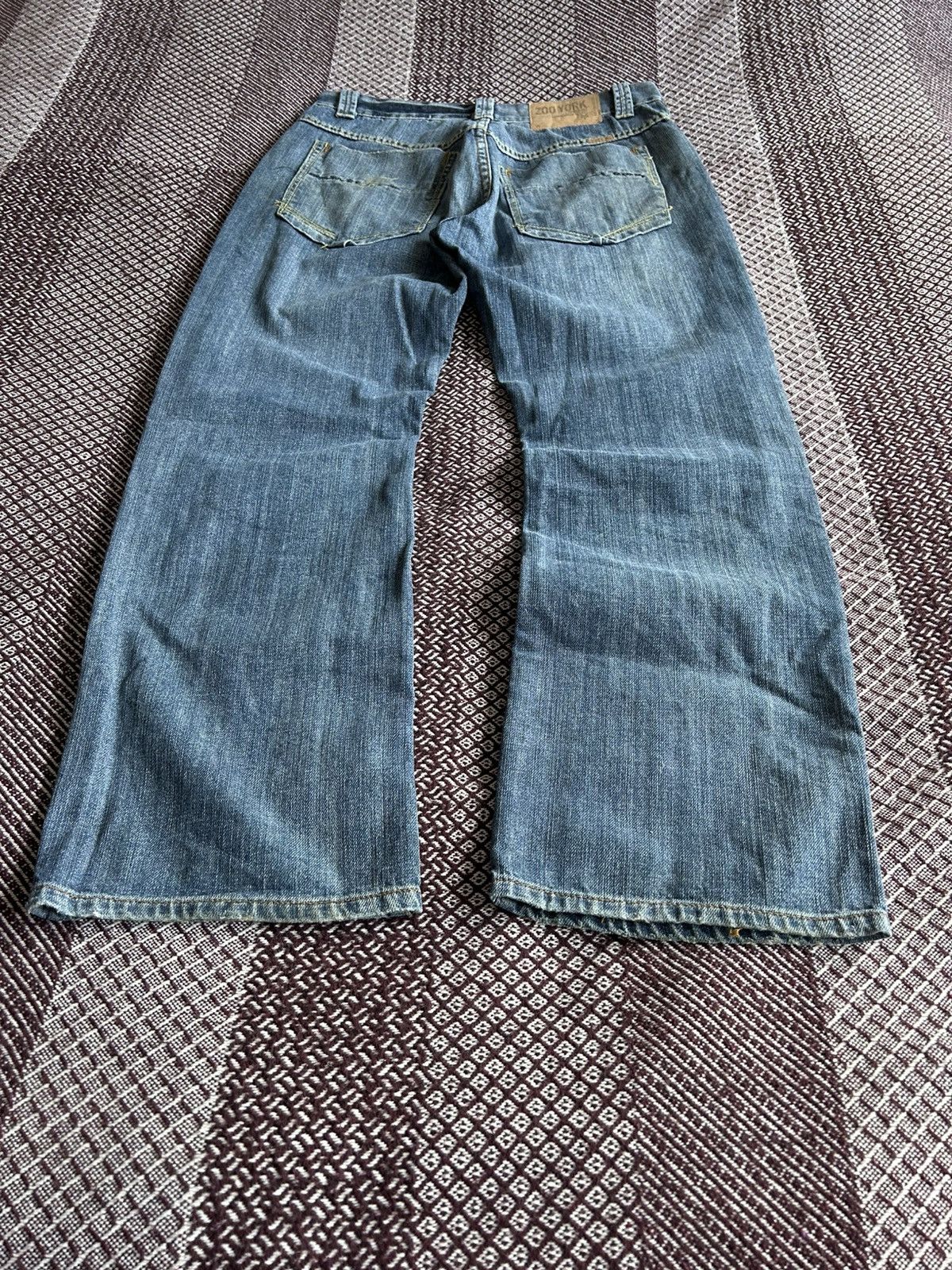 Jean × Vintage × Zoo York Vintage Baggy Zoo York Denim Dirty Jeans Size 30 Streetwear Size US 30 / EU 46 - 3 Thumbnail