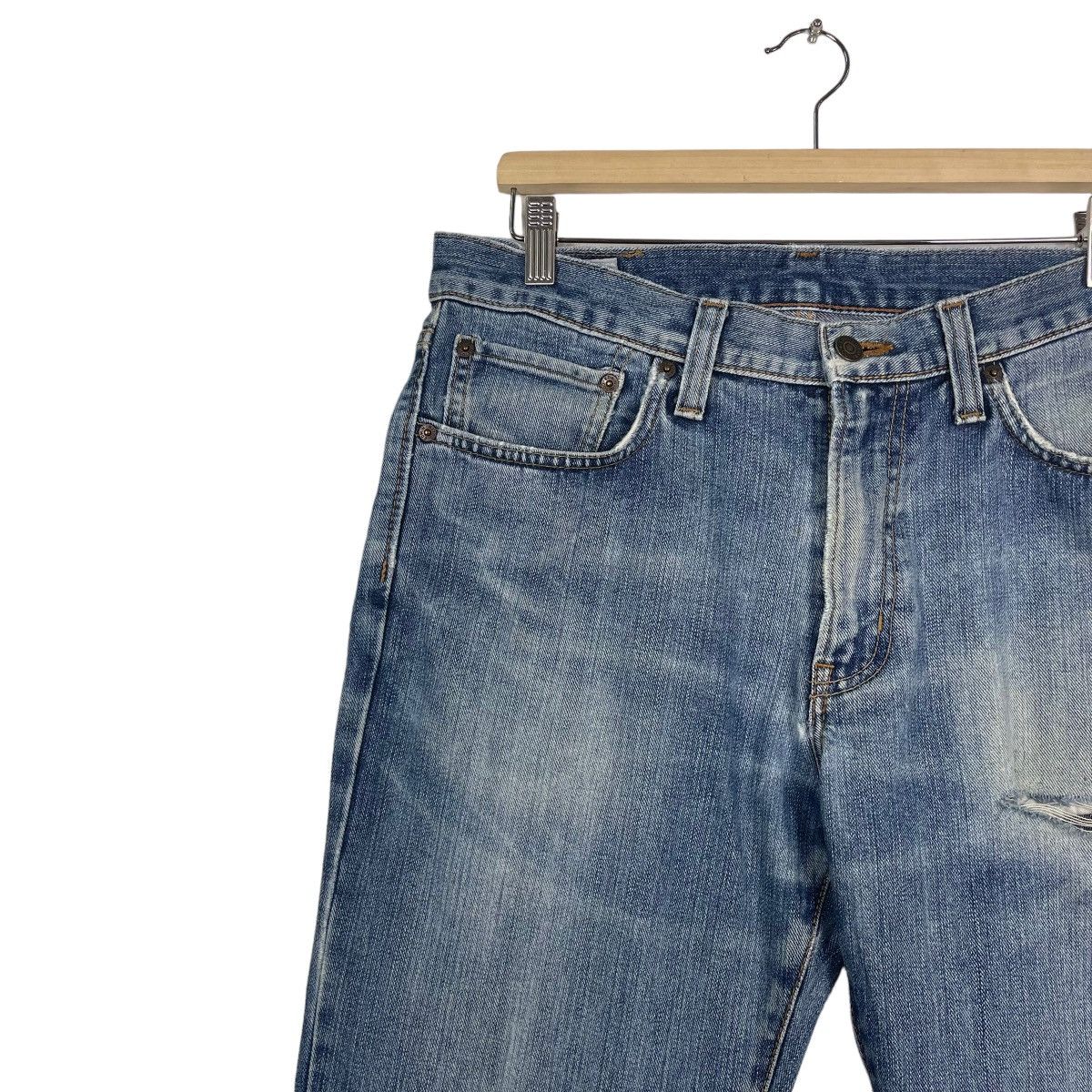 Edwin Vintage Edwin 402 Made In Japan Distressed Jeans Size US 33 - 6 Thumbnail