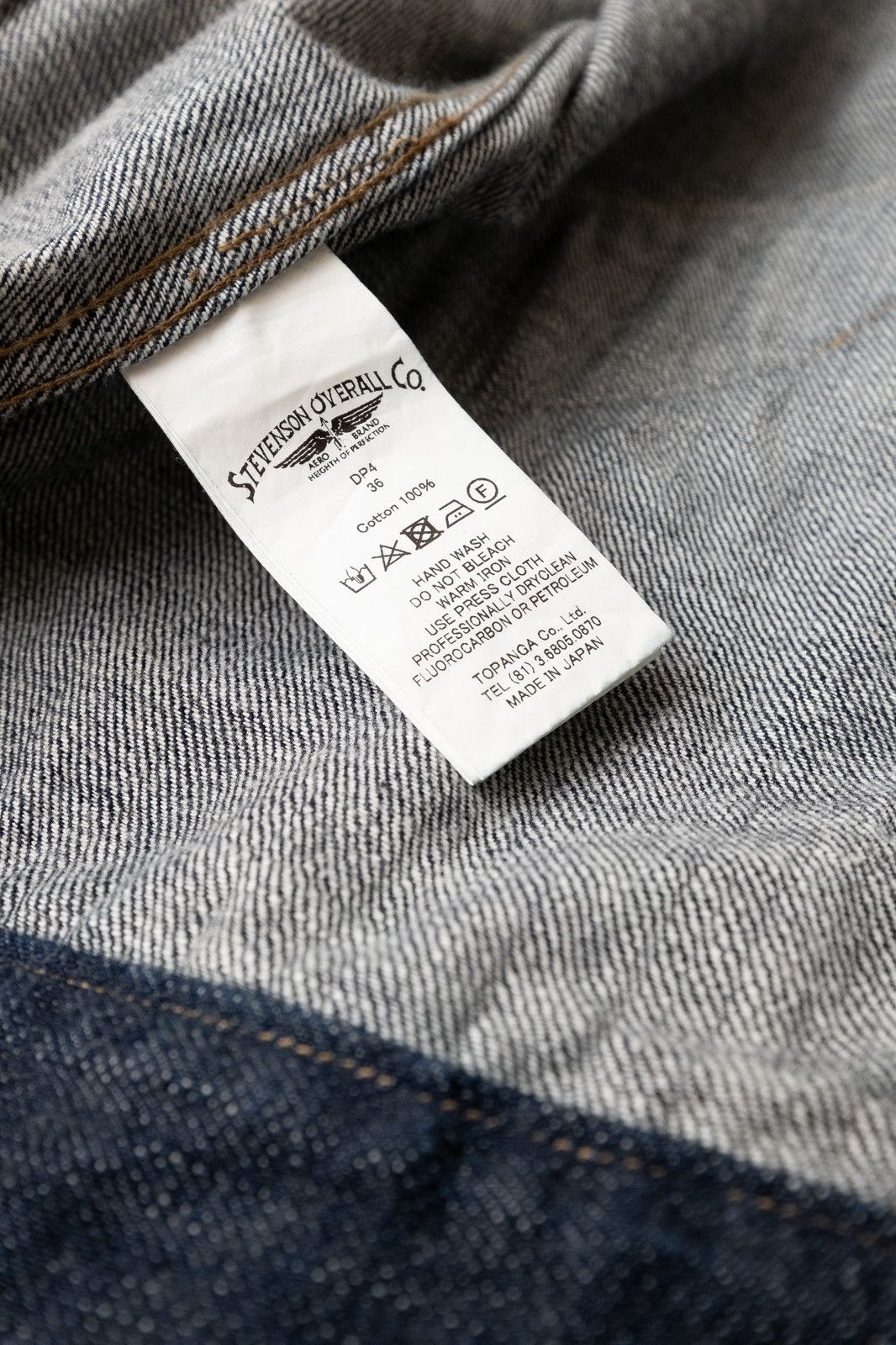 Stevenson Overall Co. Stevenson Overall Co. Deputy Ranch Denim Jacket Size US S / EU 44-46 / 1 - 2 Thumbnail
