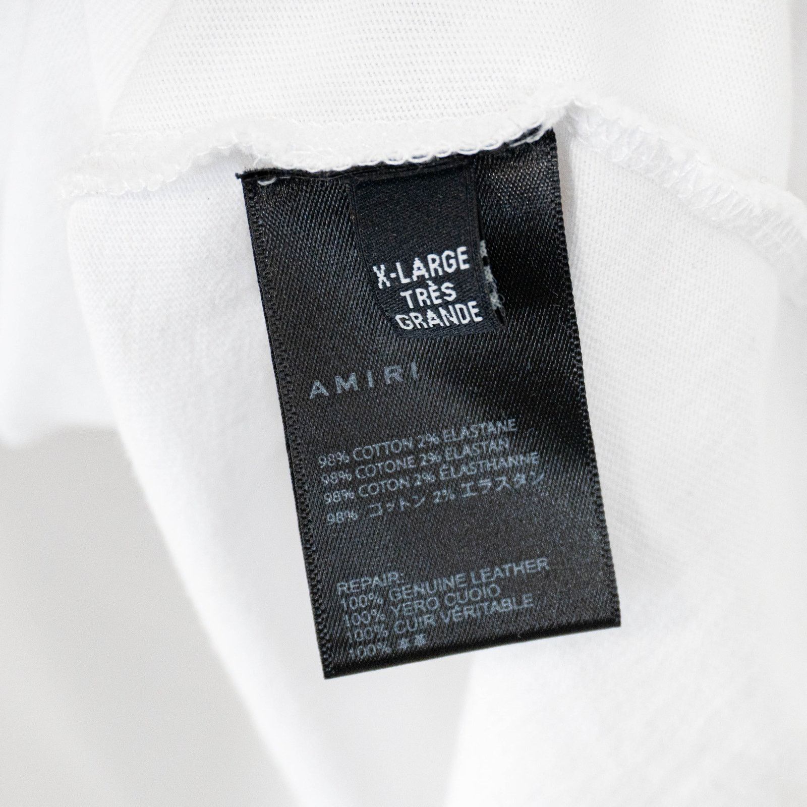 Amiri AMIRI Cherub Angel White T-Shirt tee Back Graphic Size US XL / EU 56 / 4 - 6 Thumbnail
