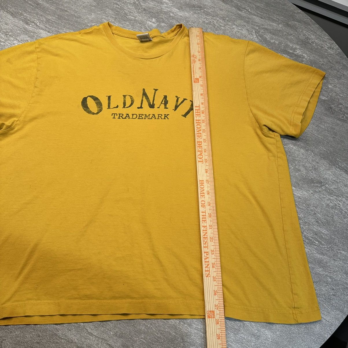 Old Navy × Vintage Vintage Y2K Old Navy Spellout T-shirt Distressed Faded Boxy Size US XXL / EU 58 / 5 - 6 Thumbnail