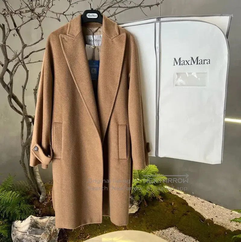 Max Mara MaxMara Camel Wool Women's Coat . Size M / US 6-8 / IT 42-44 - 1 Thumbnail