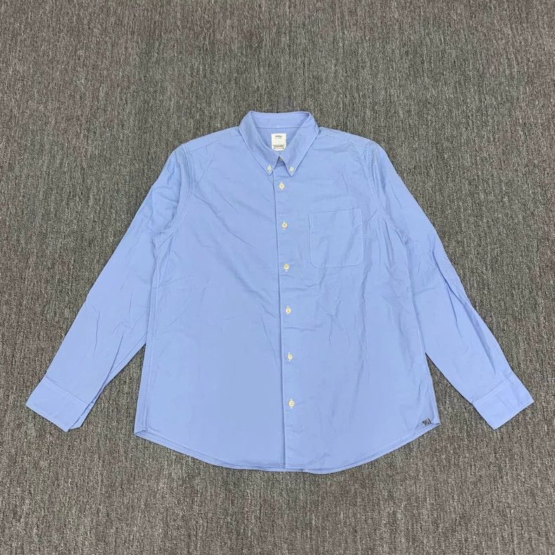 Visvim Visvim Blue Long Sleeve Shirt for Sale Size US M / EU 48-50 / 2 - 1 Thumbnail