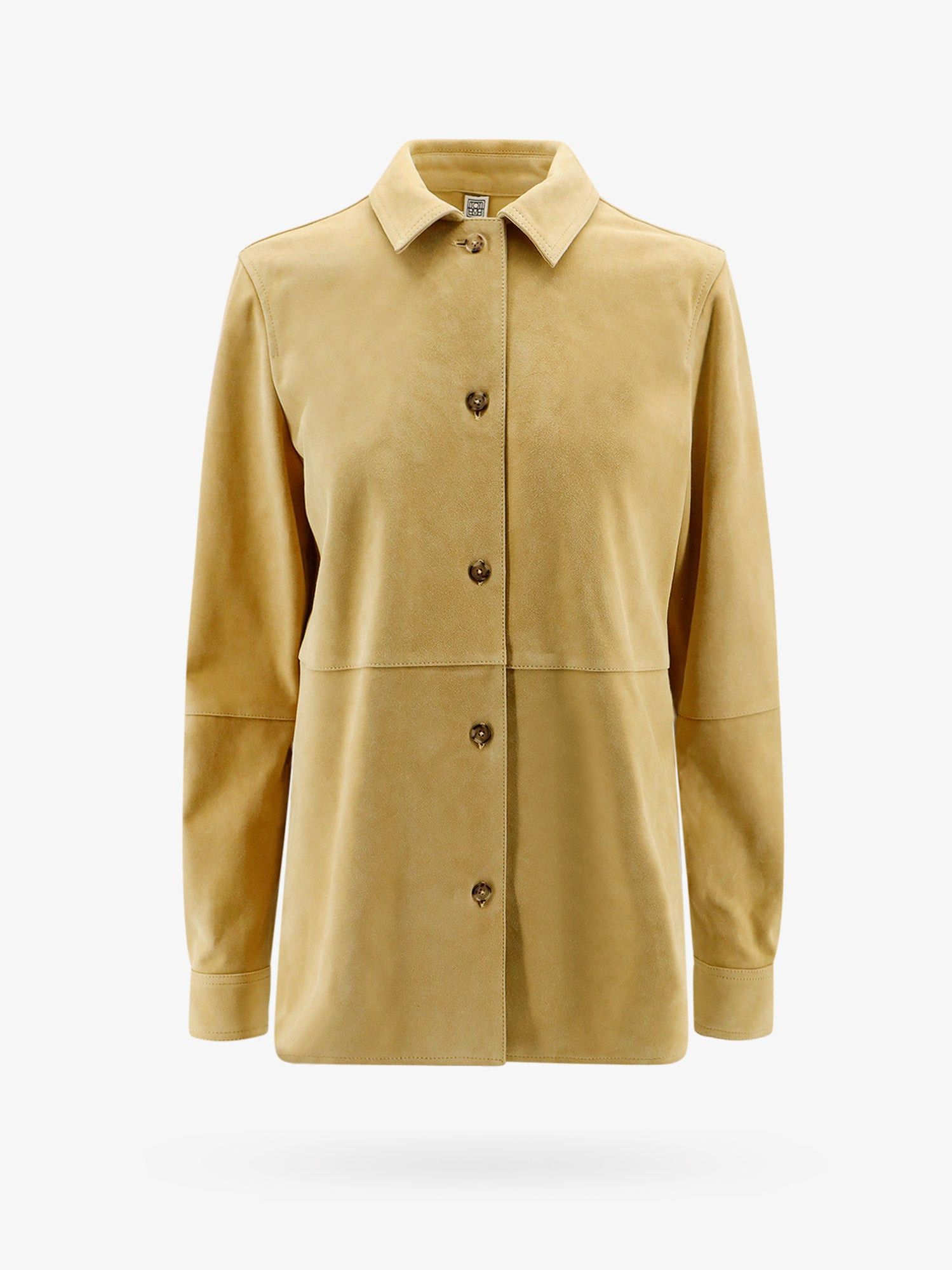 image of Toteme Shirt Woman Beige Shirts, Women's (Size Medium)