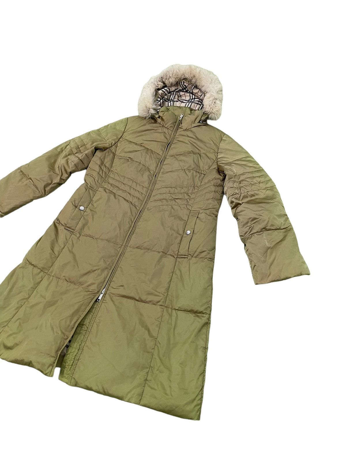 Burberry Fur Hoodie Down Parka Burberry London Beauty Sun Faded 5🟩3 Size US M / EU 48-50 / 2 - 6 Thumbnail