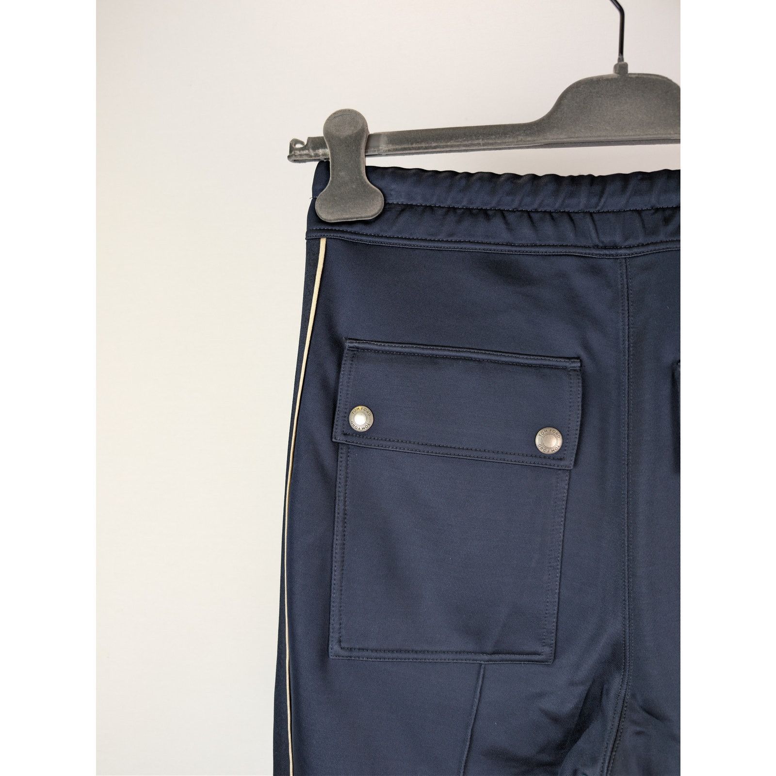 Tom Ford o1rshd1 Cut and Sewn Pant Sweatpants / Trousers in Ink Blue Size US 40 / EU 56 - 14 Thumbnail