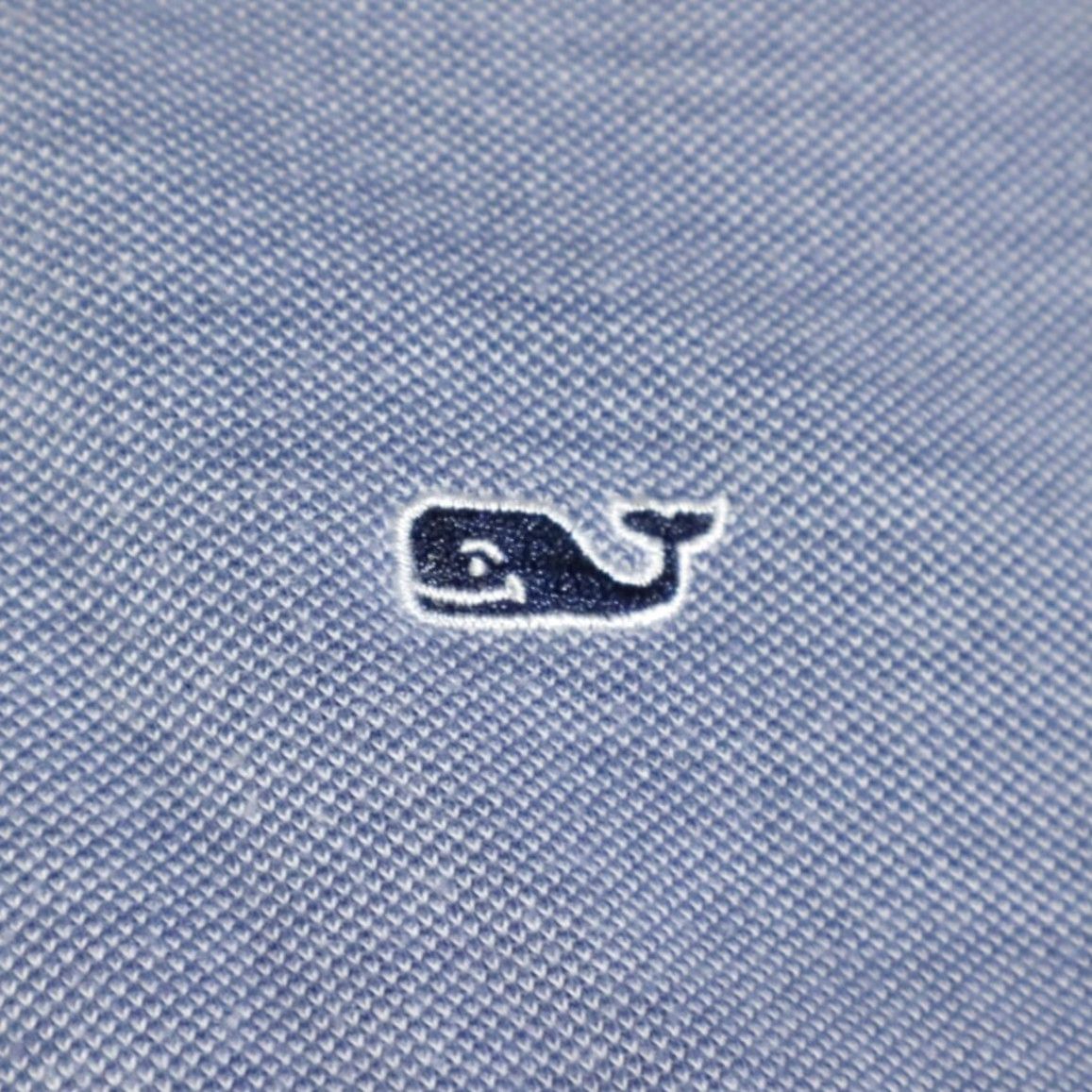 Vineyard Vines Vineyard Vines 1/4 Zip Knit Pullover Shep Heather Mock Long Sleeve Sweater Blue Men's XL Shirt Size US XL / EU 56 / 4 - 6 Thumbnail