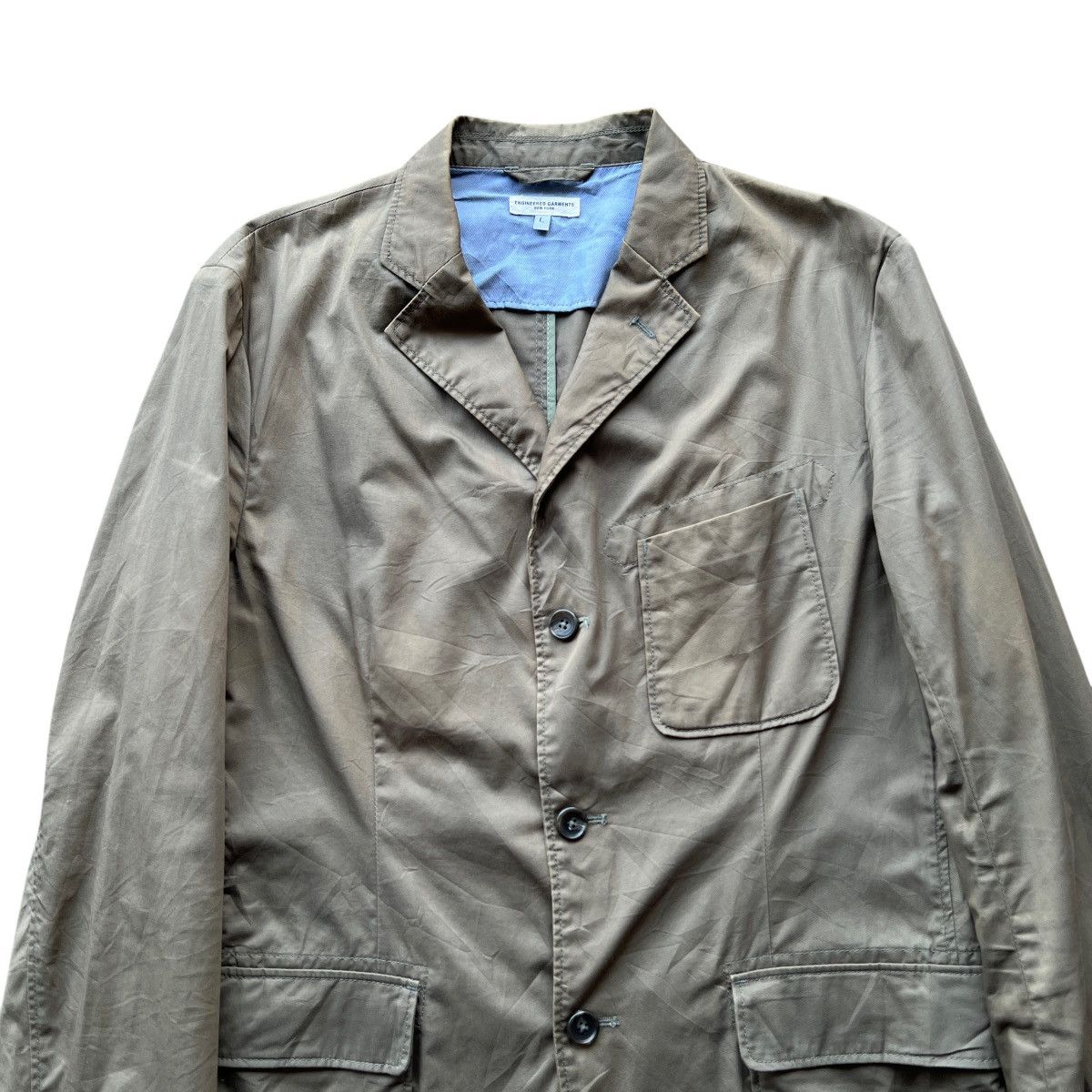 Engineered Garments 🔥 ENGINEERED GARMENT LAZER KHAKI JACKET Size US L / EU 52-54 / 3 - 4 Thumbnail