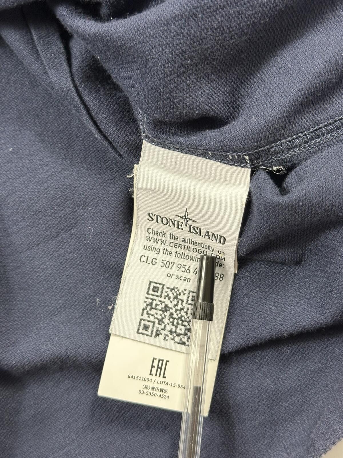 Stone Island Stone Island Button Up Long Sleeve Shirt Blue Medium Size US M / EU 48-50 / 2 - 5 Thumbnail