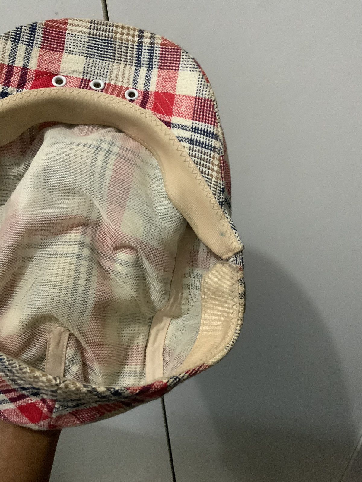 Vintage Vintage Patchwork Japan Flat Barreta Retro Hat Size ONE SIZE - 11 Thumbnail