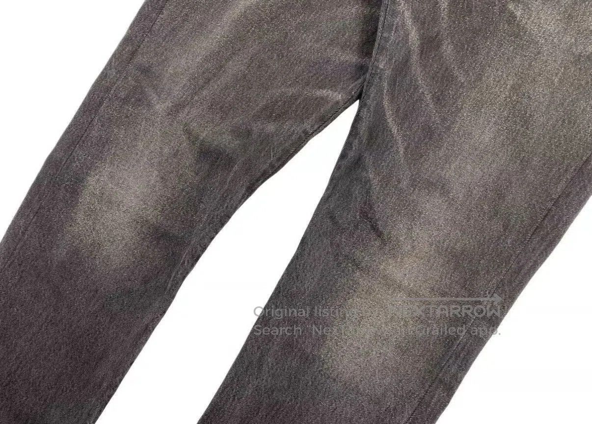 Levi's Black Denim Straight. Size US 34 / EU 50 - 4 Thumbnail