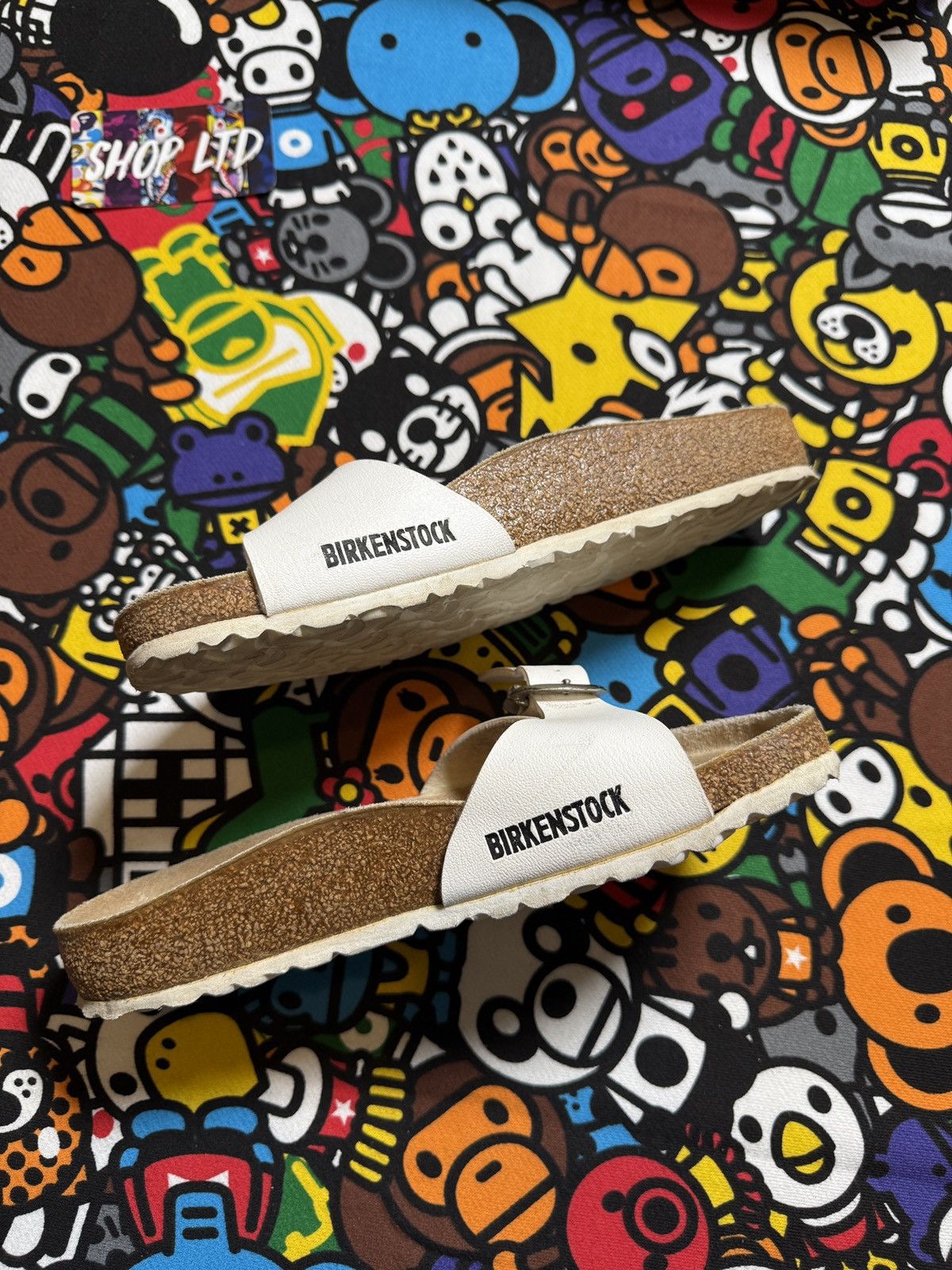 Birkenstock × Chrome Hearts Chrome Hearts X Birkenstock White Leather Gunslinger Sandals Size US 6 / IT 36 - 7 Thumbnail
