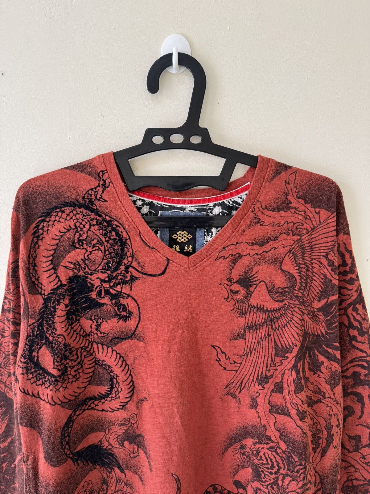 Japanese Brand JAPANESE TIGER & DRAGON MOTIF LIKE IFSIXWASNINE STYLE Size US M / EU 48-50 / 2 - 2 Thumbnail