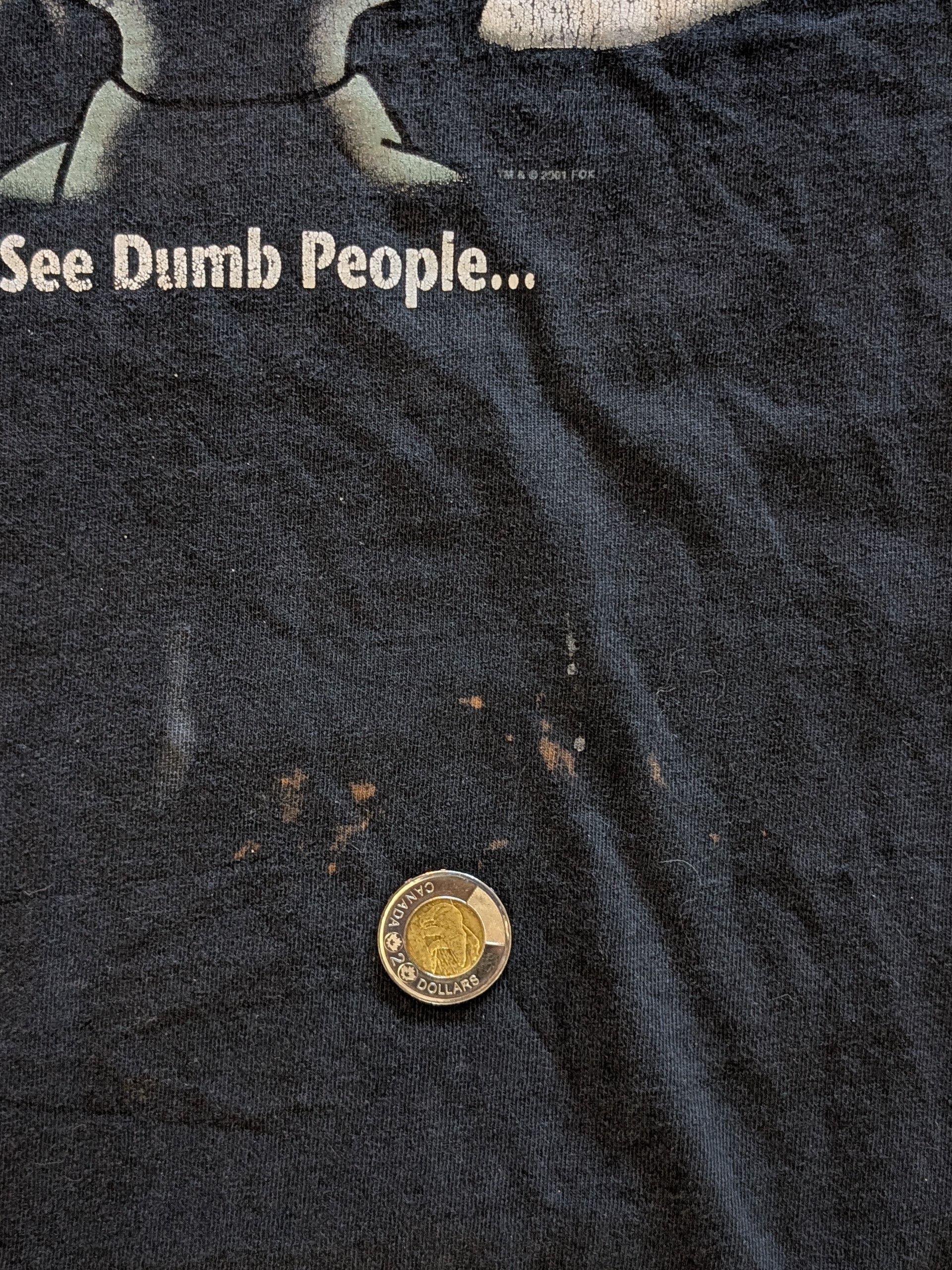Other Simpsons Sixth Sense 'I See Dumb People' Shirt Sz XXL Size US XXL / EU 58 / 5 - 5 Thumbnail