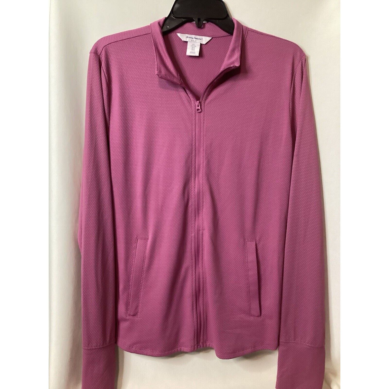 Tommy Bahama Tommy Bahama GOLF Women Jacket Mock Neck Long Sleeve LG Size L / US 10 / IT 46 - 2 Thumbnail