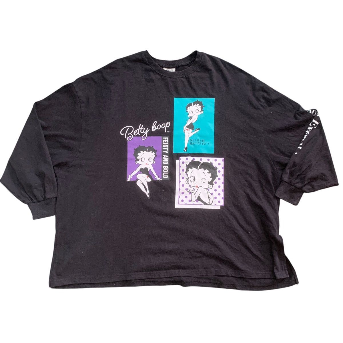 Cartoon Network Rare Betty Boops X Denifit Sweatshirt Oversize Streetwear Size US XL / EU 56 / 4 - 6 Thumbnail